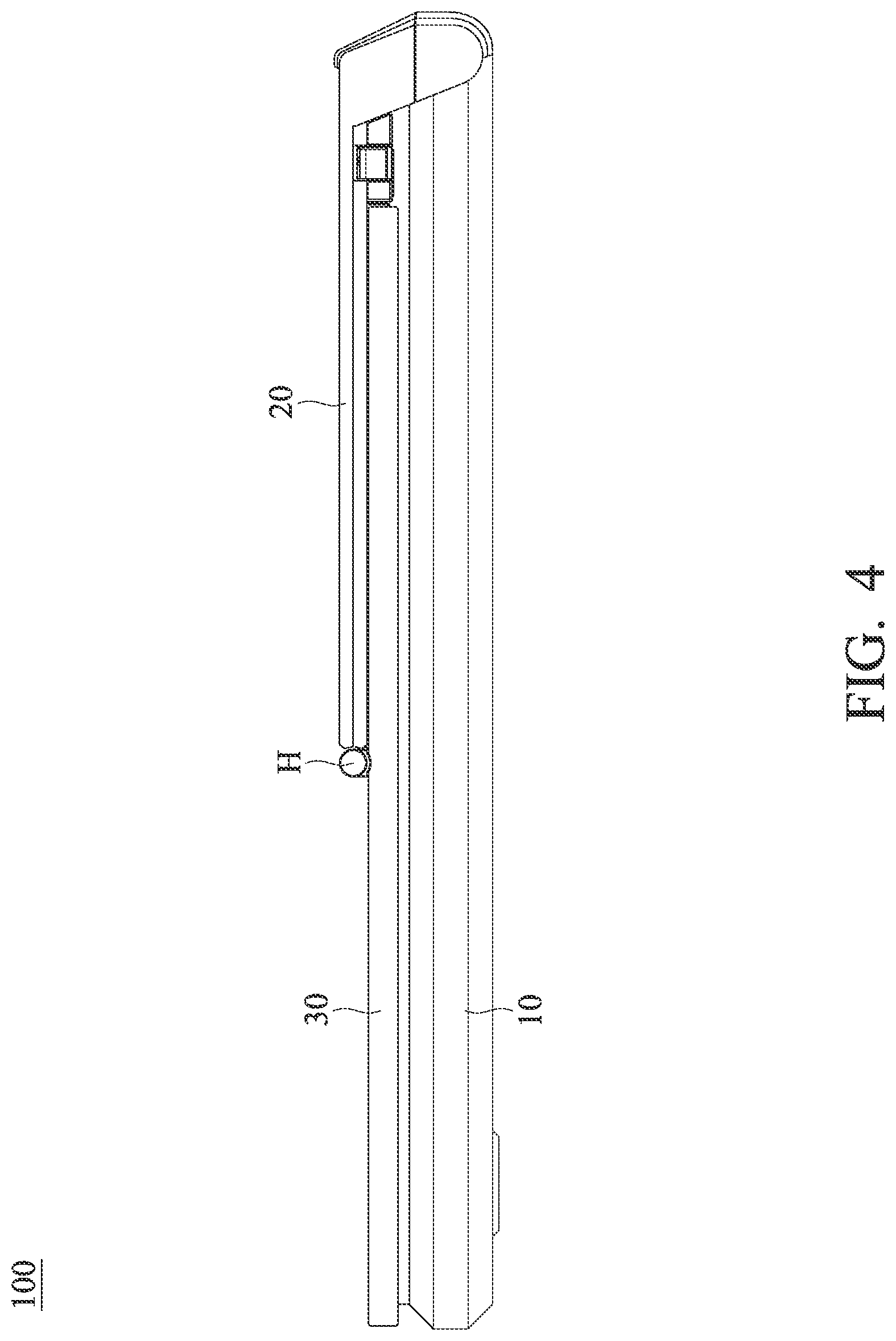 Patent US11782487 Figure 4 – Foldable electronic device