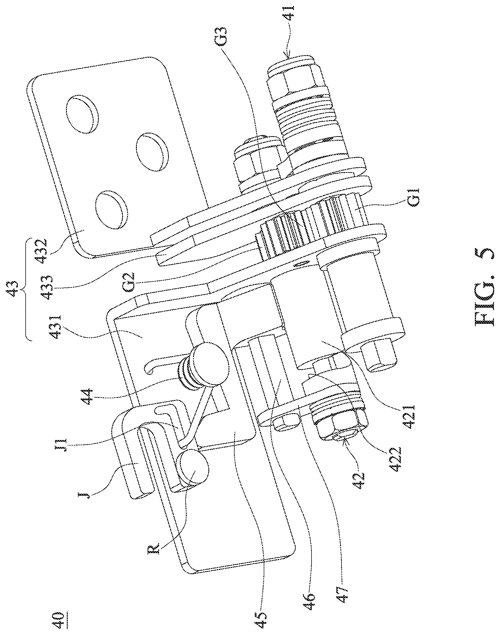 Patent US11782487 Figure 5 – Foldable electronic device
