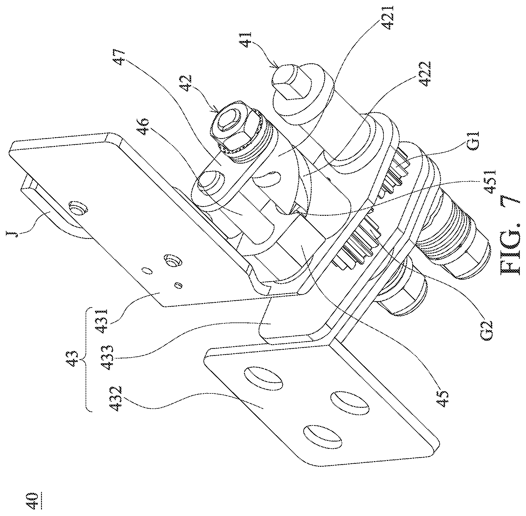 Patent US11782487 Figure 7 – Foldable electronic device