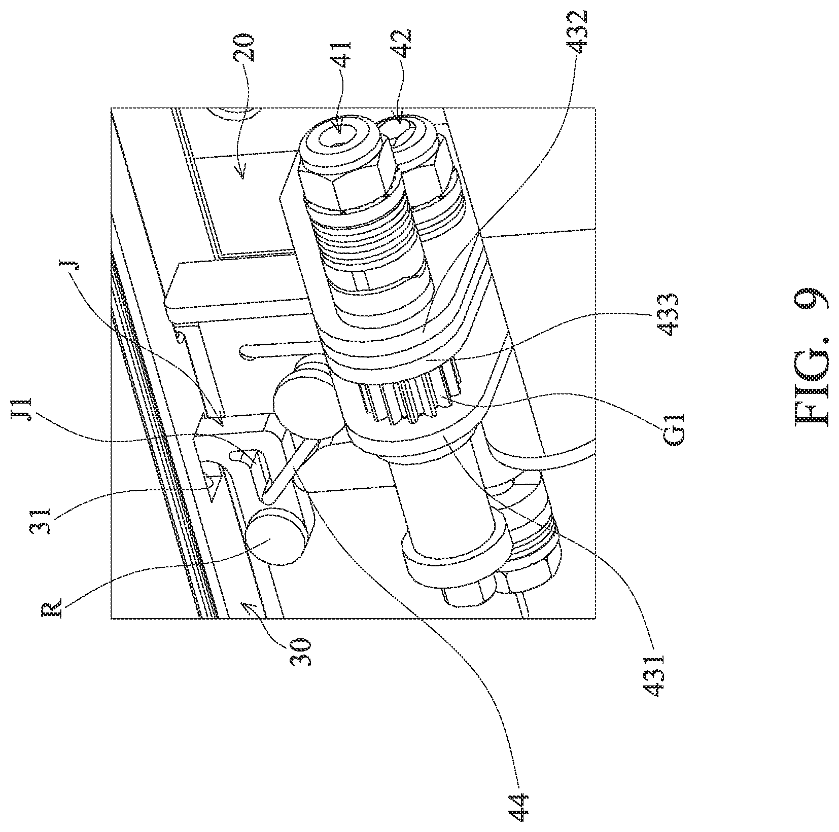 Patent US11782487 Figure 9 – Foldable electronic device