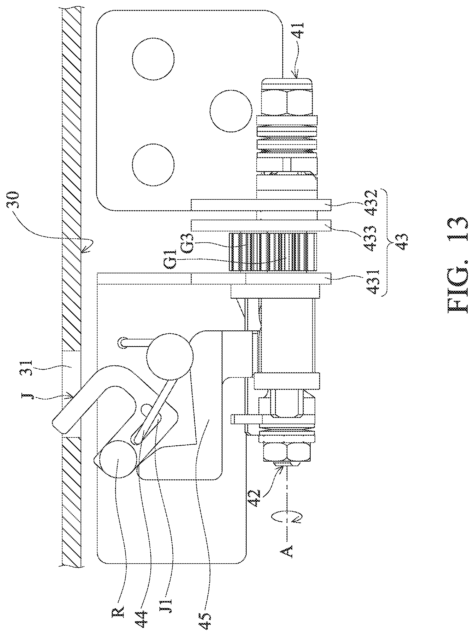 Patent US11782487 Figure 13 – Foldable electronic device