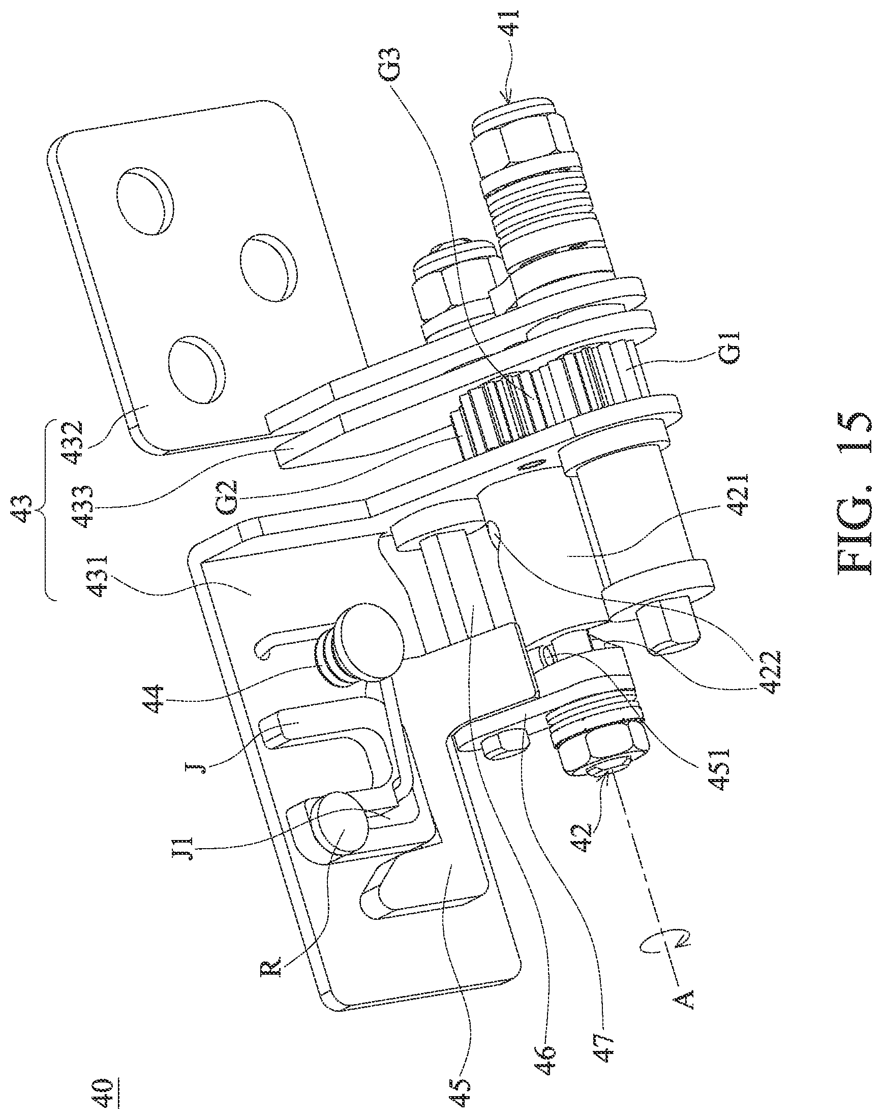 Patent US11782487 Figure 15 – Foldable electronic device