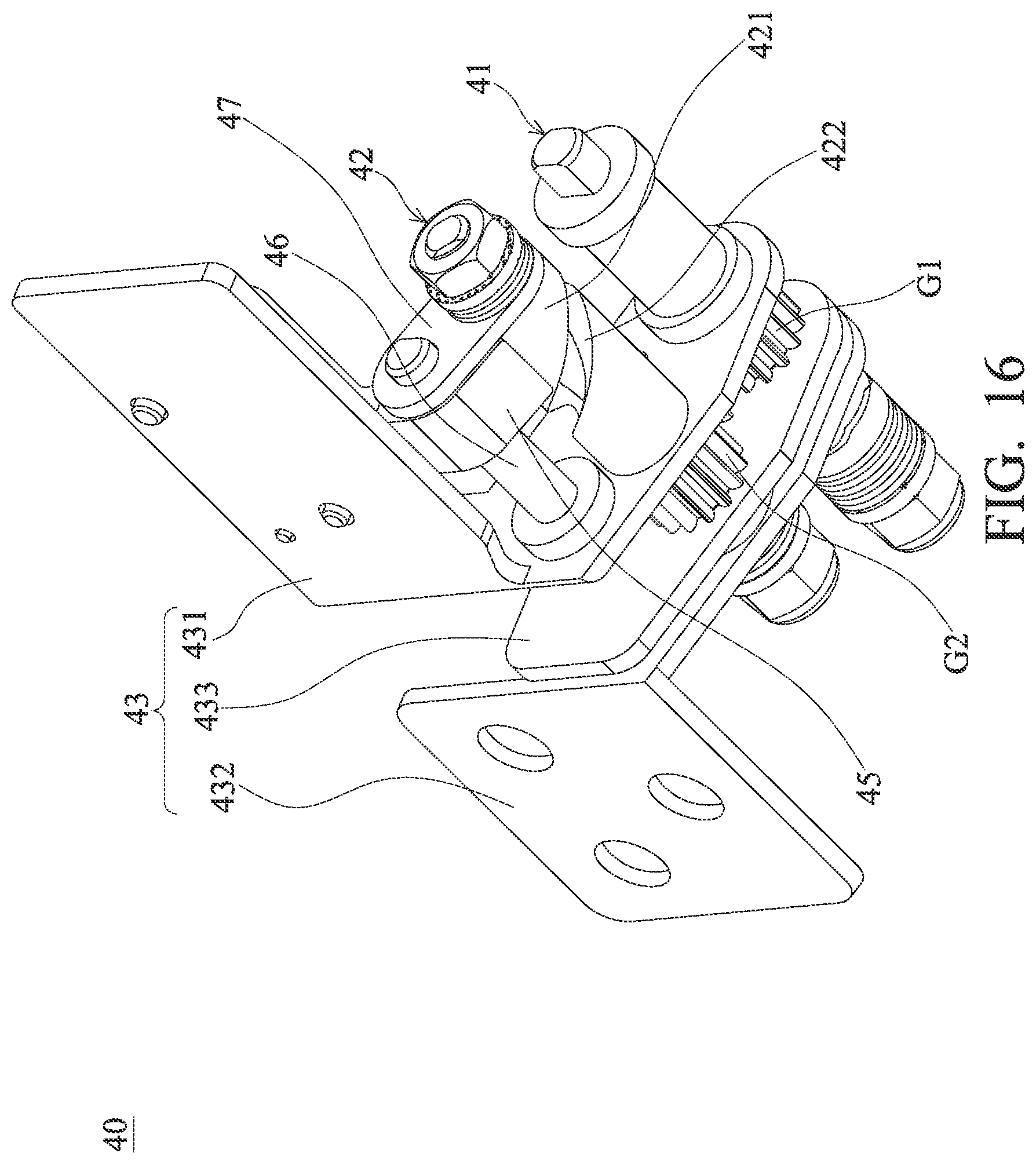 Patent US11782487 Figure 16 – Foldable electronic device