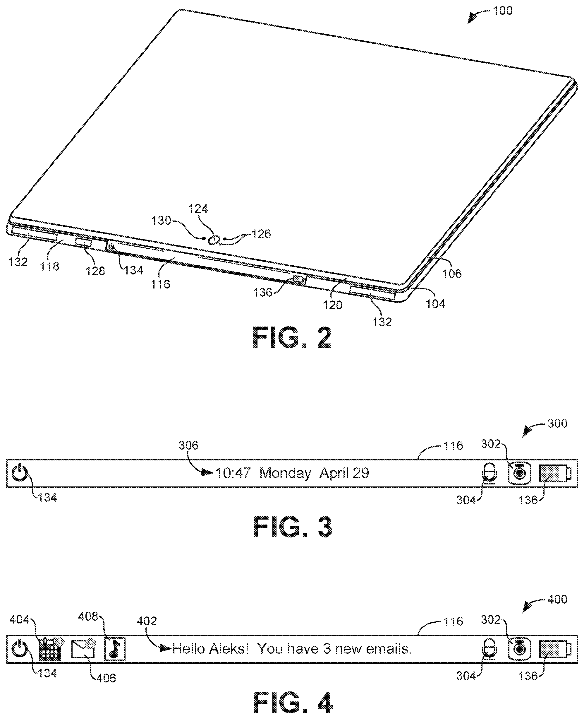 Patent US11782488 Figure 2 – Methods and apparatus to operate closed-lid portable computers