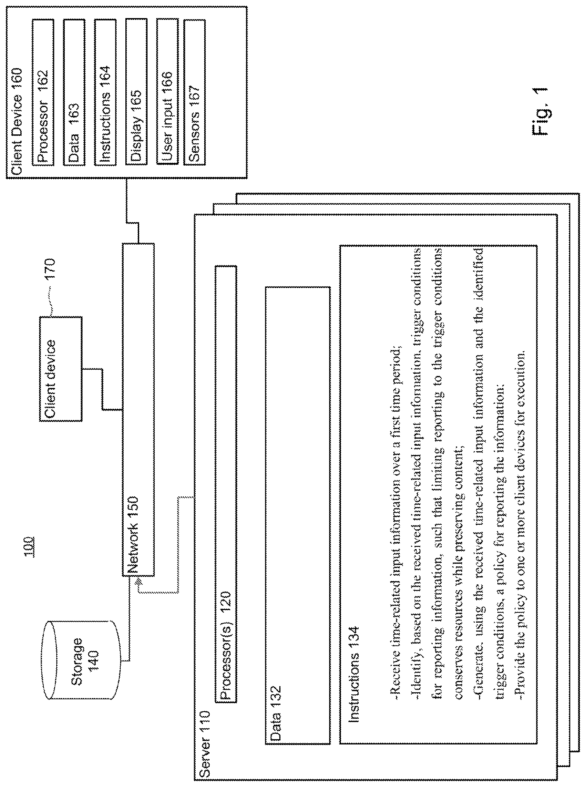 Patent US11782496 Figure 1 – Smart context subsampling on-device system