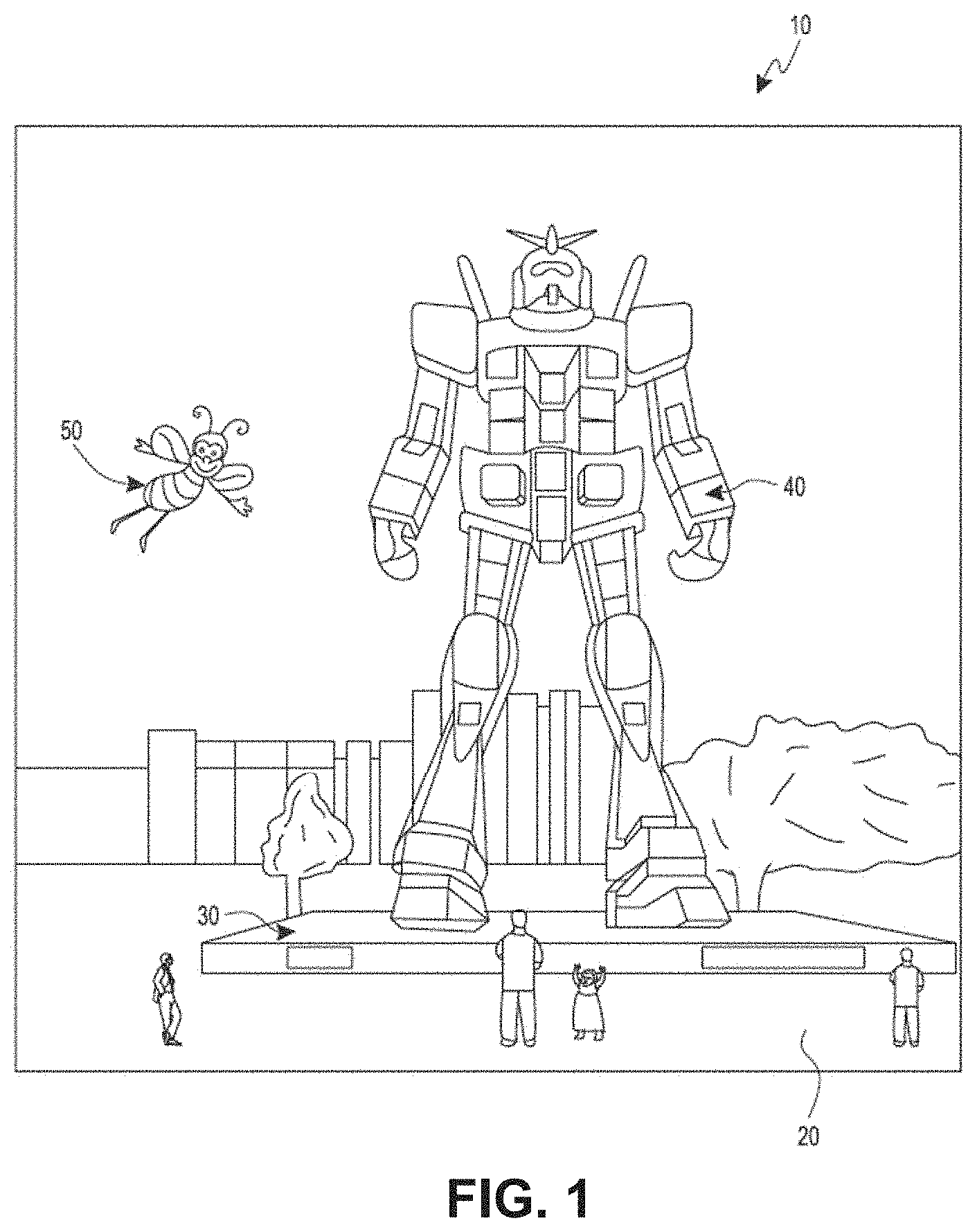 Patent US11782499 Figure 1 – Converting a 2D positional input into a 3D point in space