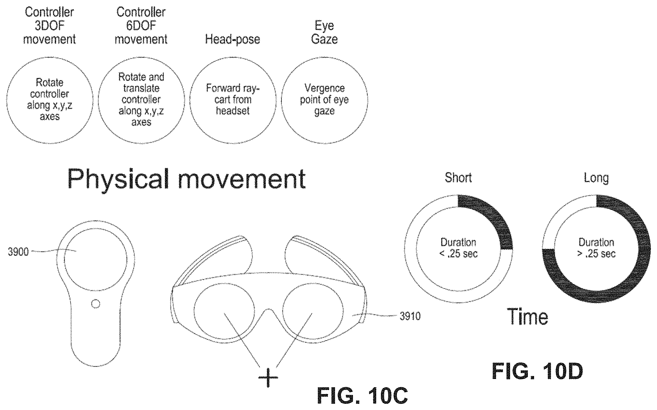 Patent US11782499 Figure 20 – Converting a 2D positional input into a 3D point in space