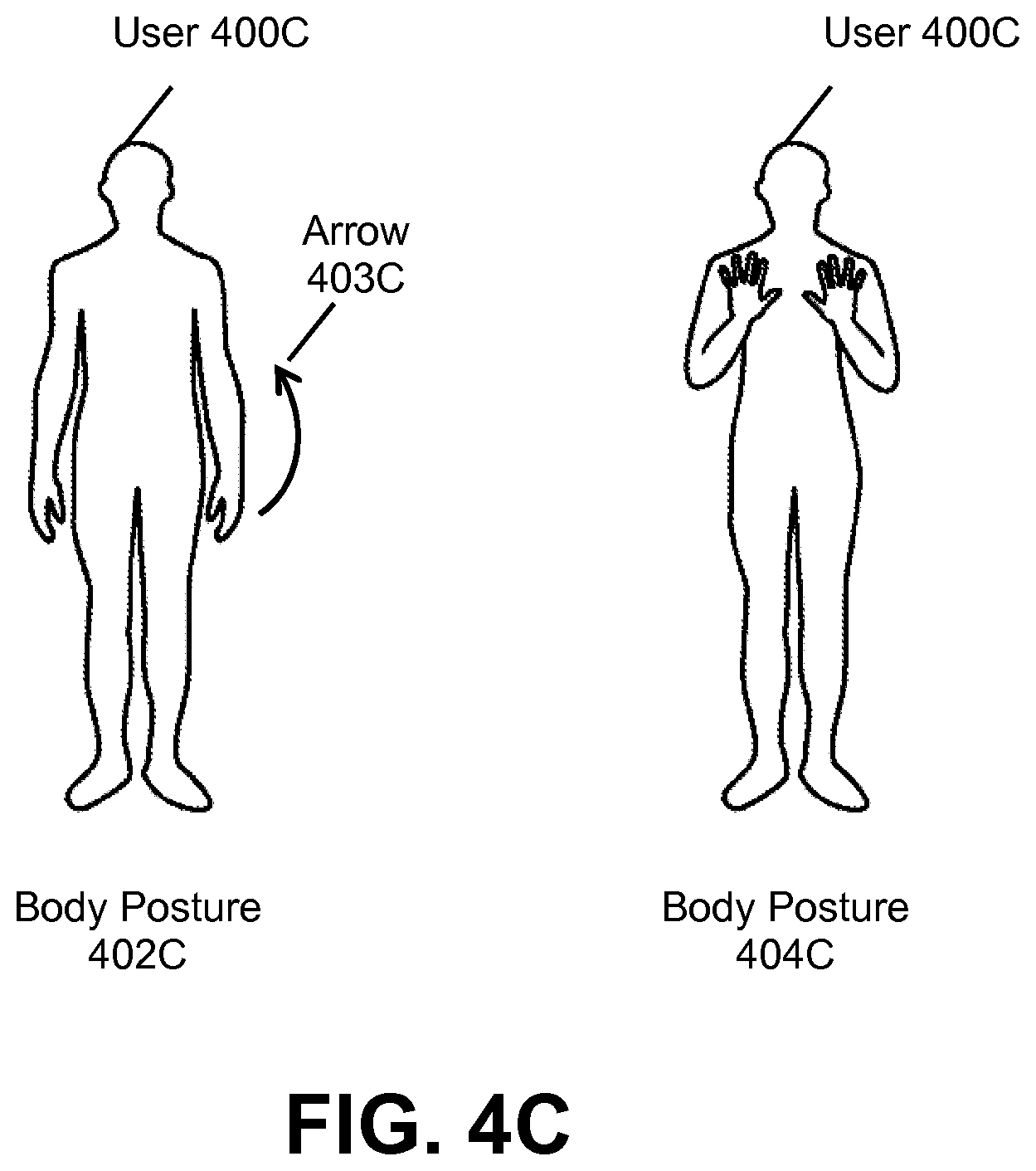 Patent US11782501 Figure 5 – System and method for presenting virtual reality content to a user based on body posture