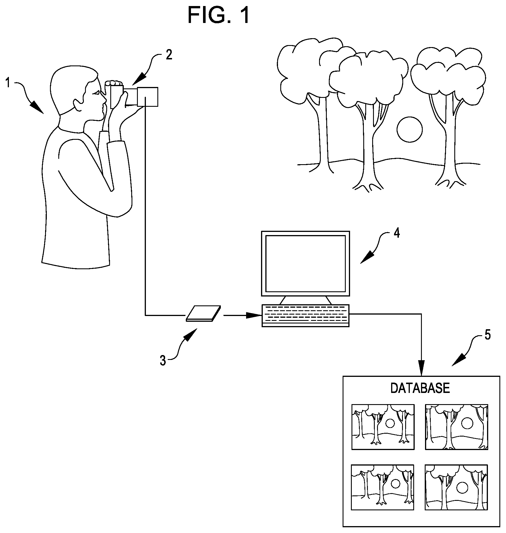 Patent US11782507 Figure 1 – Image changes based on facial appearance