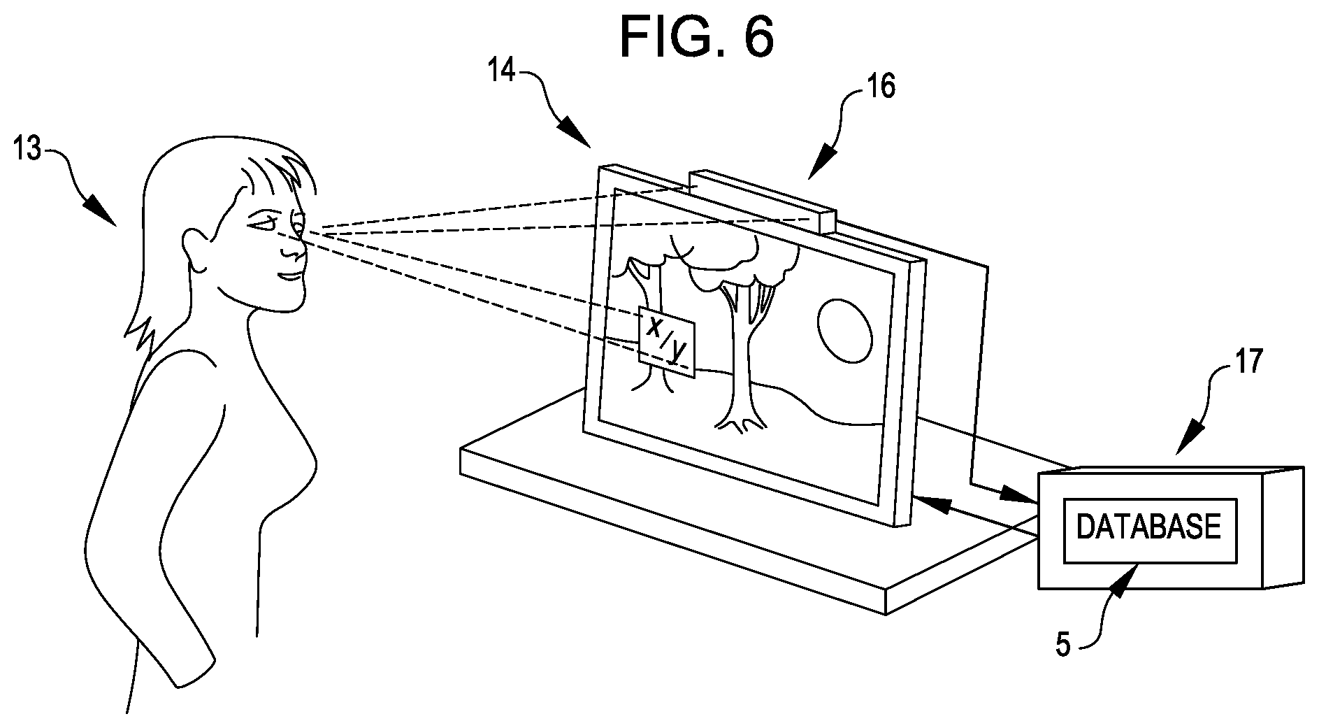 Patent US11782507 Figure 5 – Image changes based on facial appearance