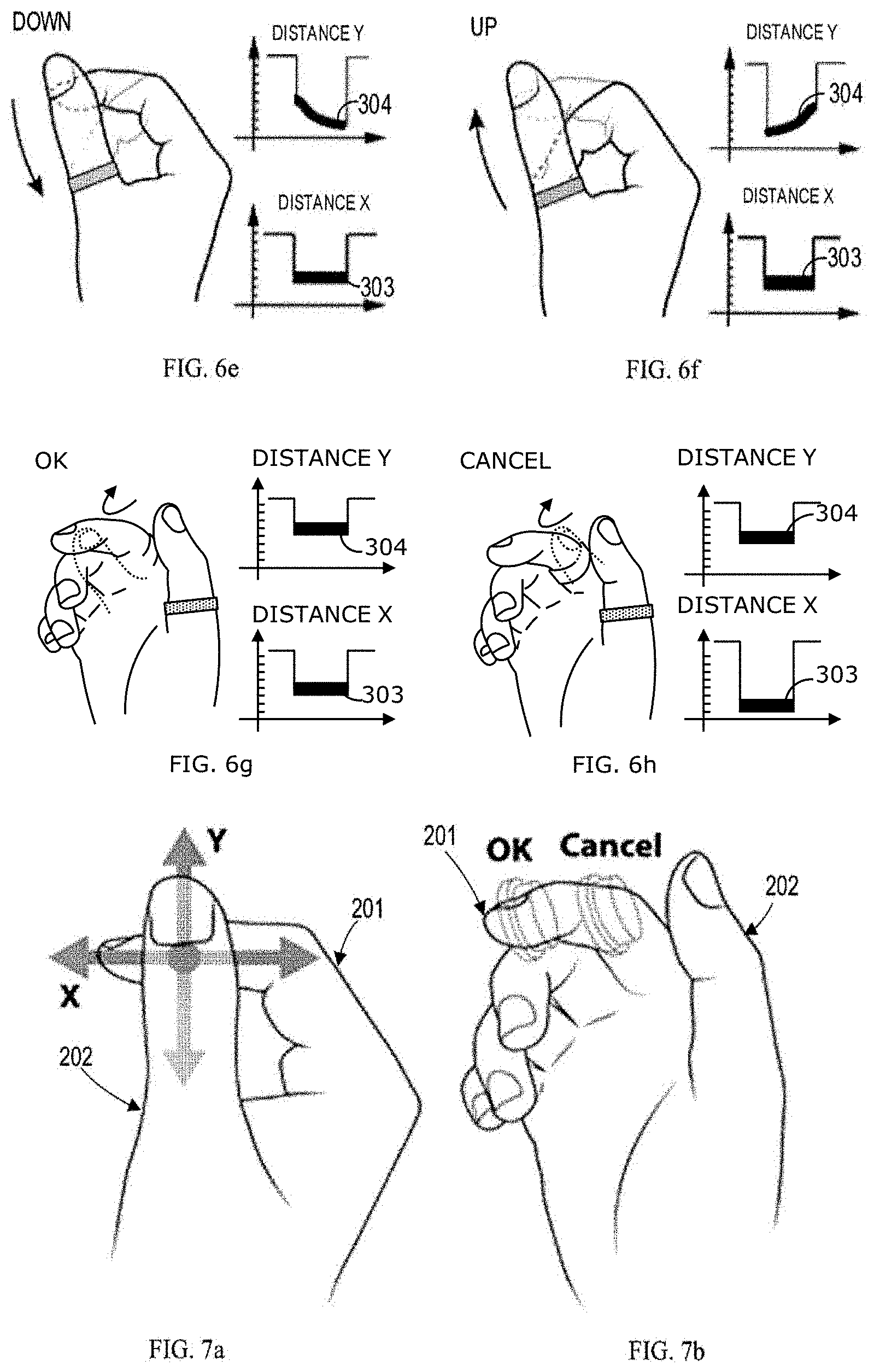 Patent US11782515 Figure 5 – Wearable device enabling multi-finger gestures