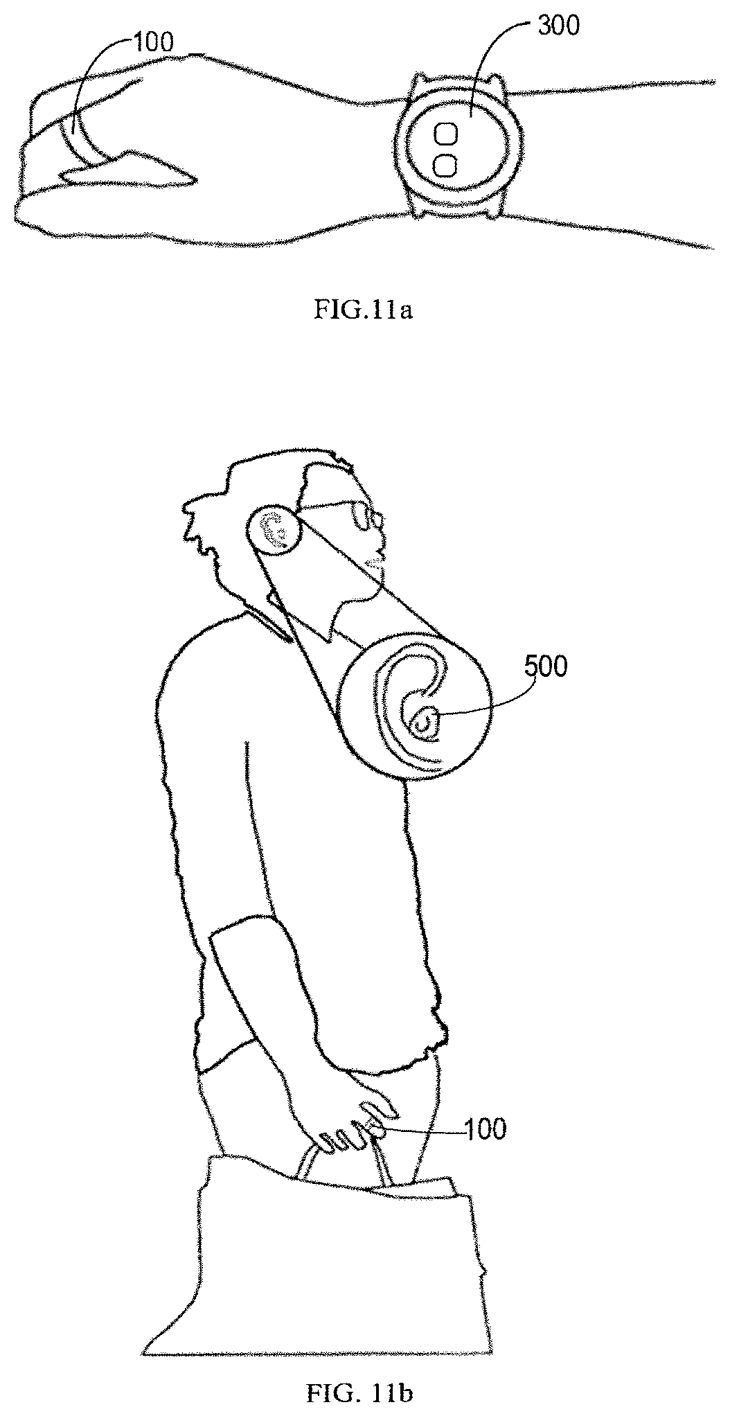 Patent US11782515 Figure 9 – Wearable device enabling multi-finger gestures