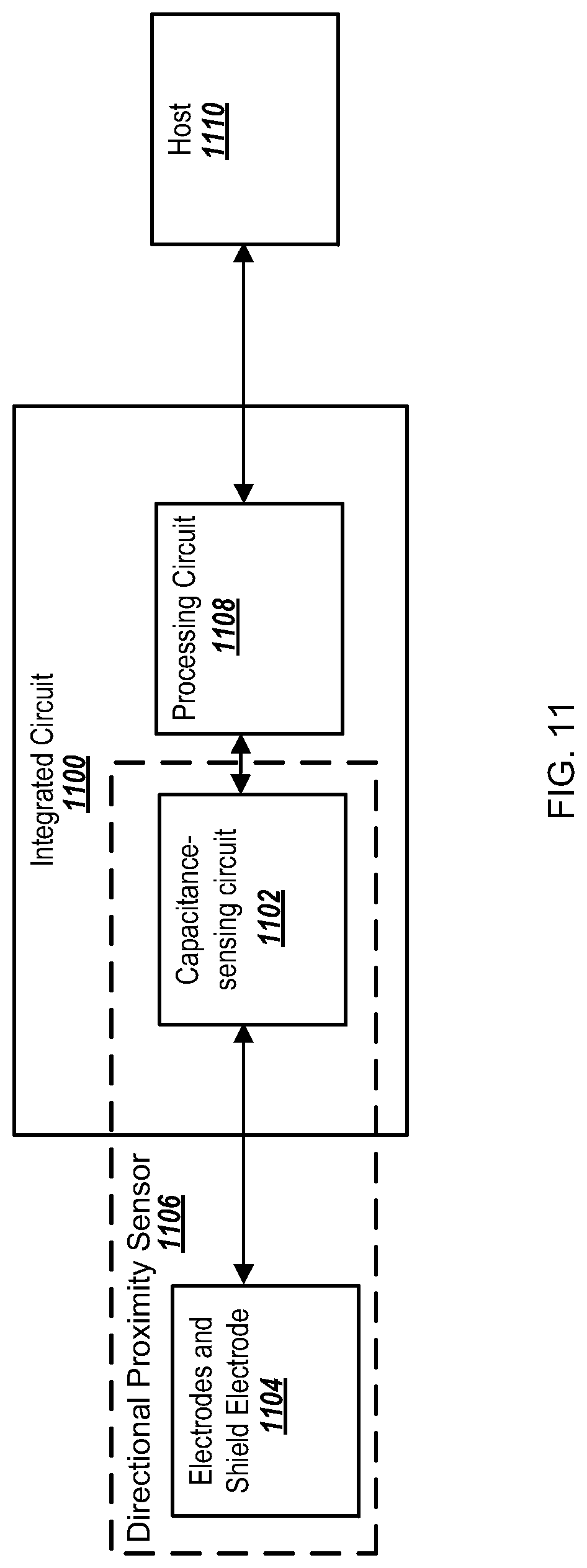 Patent US11782517 Figure 15 – High-distance directional proximity sensor