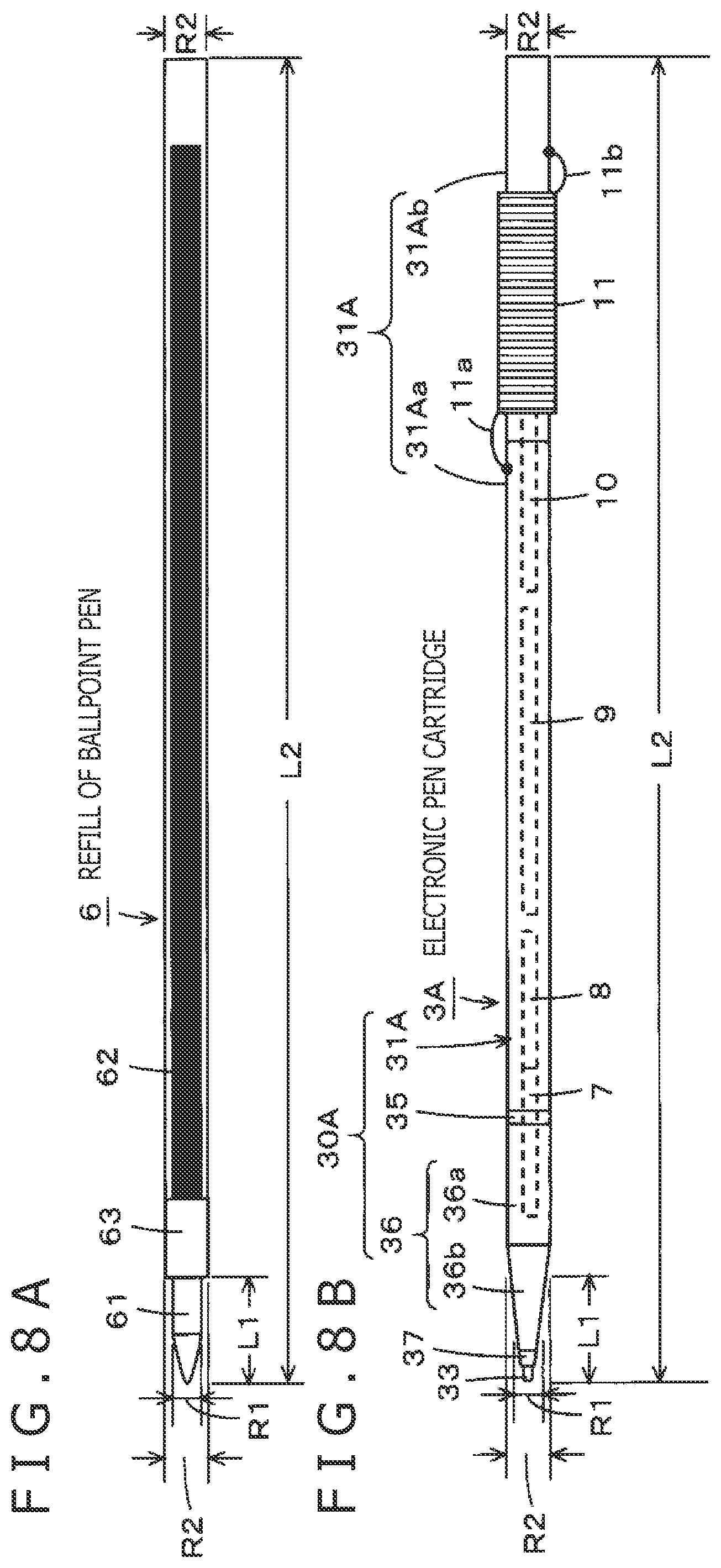 Patent US11782526 Figure 7 – Electronic pen, electronic pen cartridge, and electronic pen charging tray