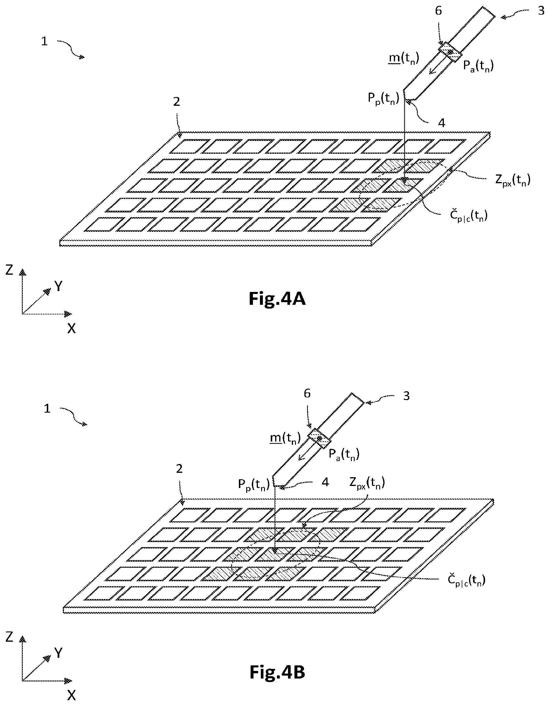 Patent US11782527 Figure 4 – System for recording a track traced by a utensil over a writing surface