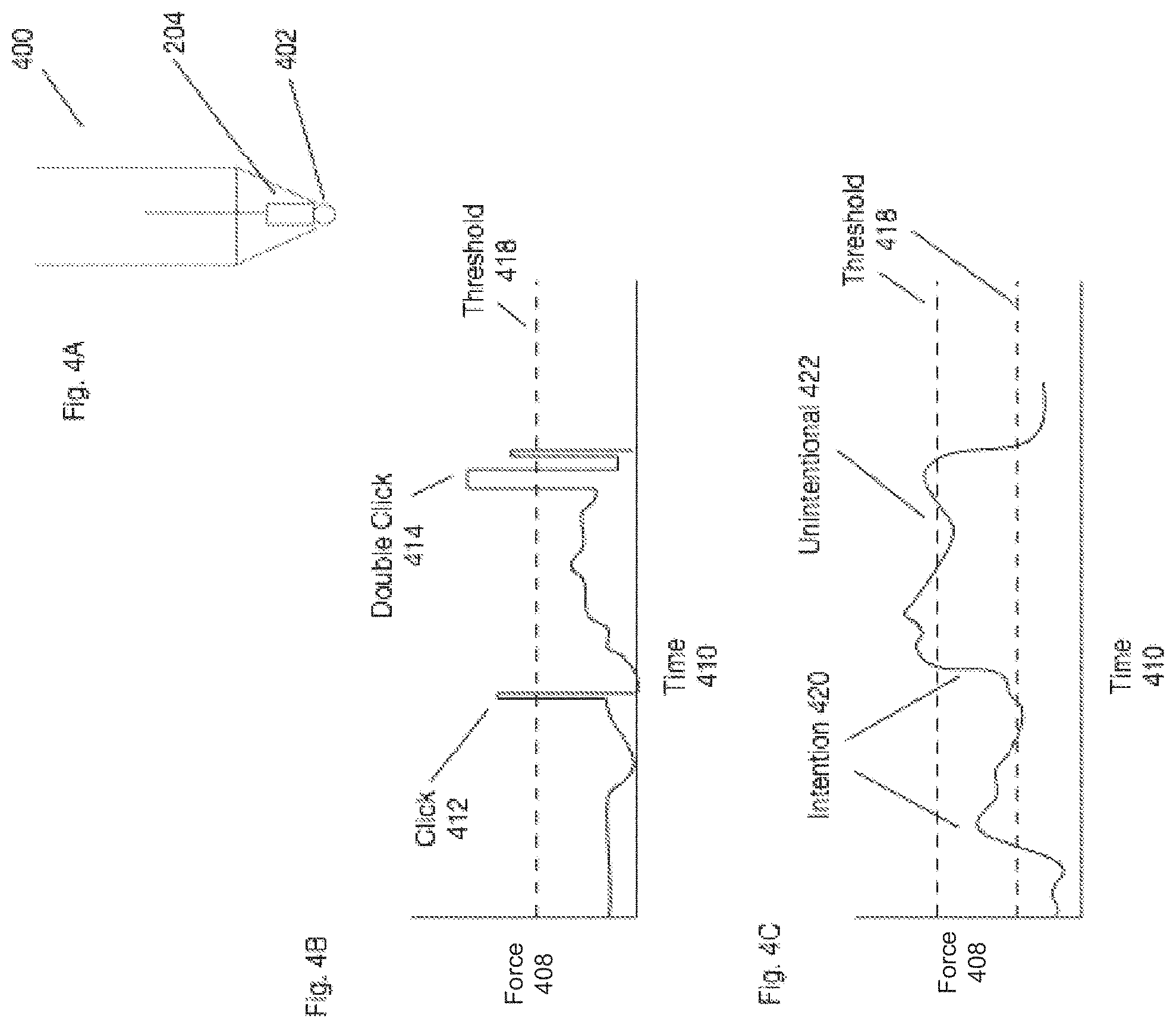 Patent US11782529 Figure 4 – External user interface for head worn computing