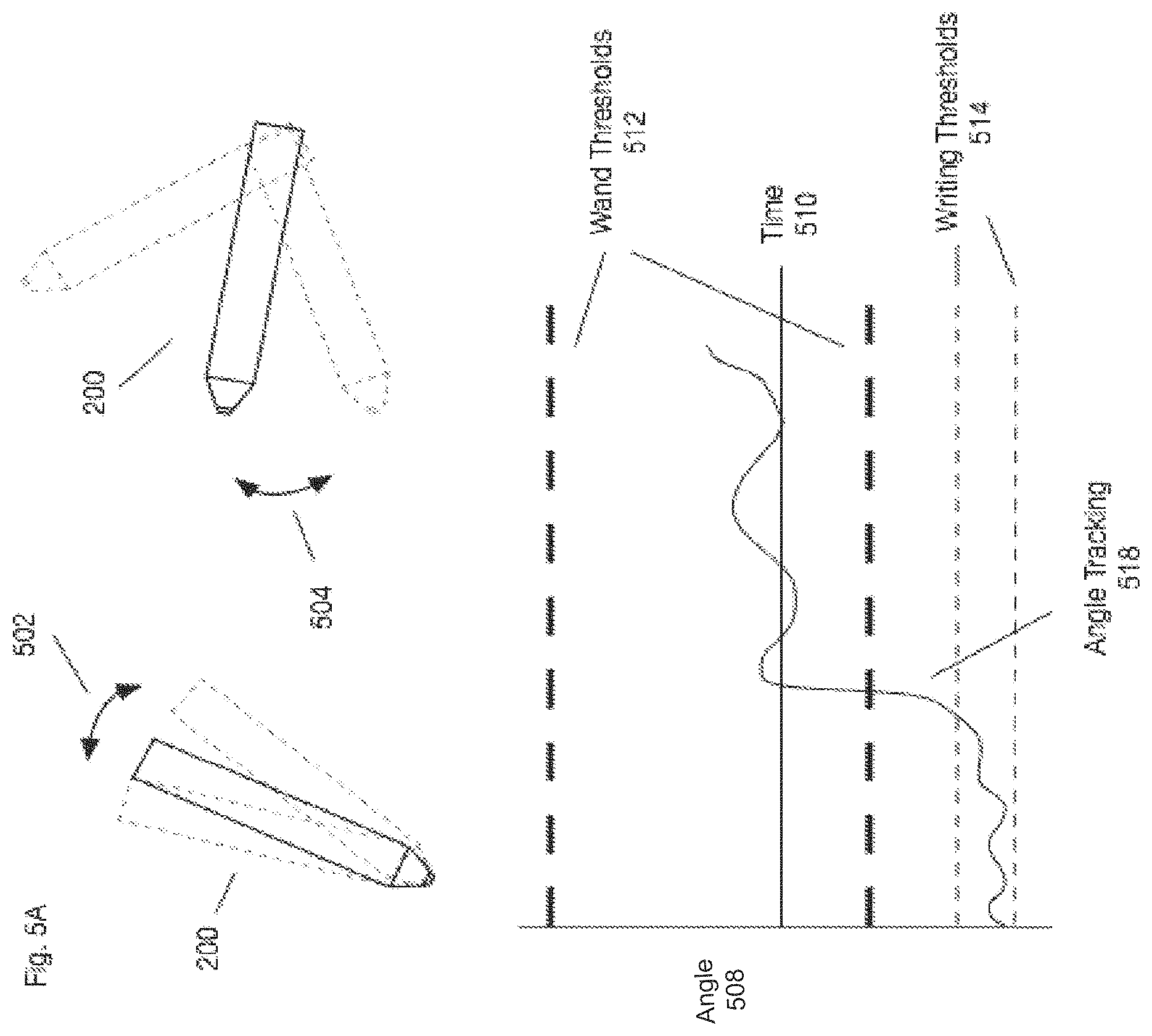 Patent US11782529 Figure 5 – External user interface for head worn computing
