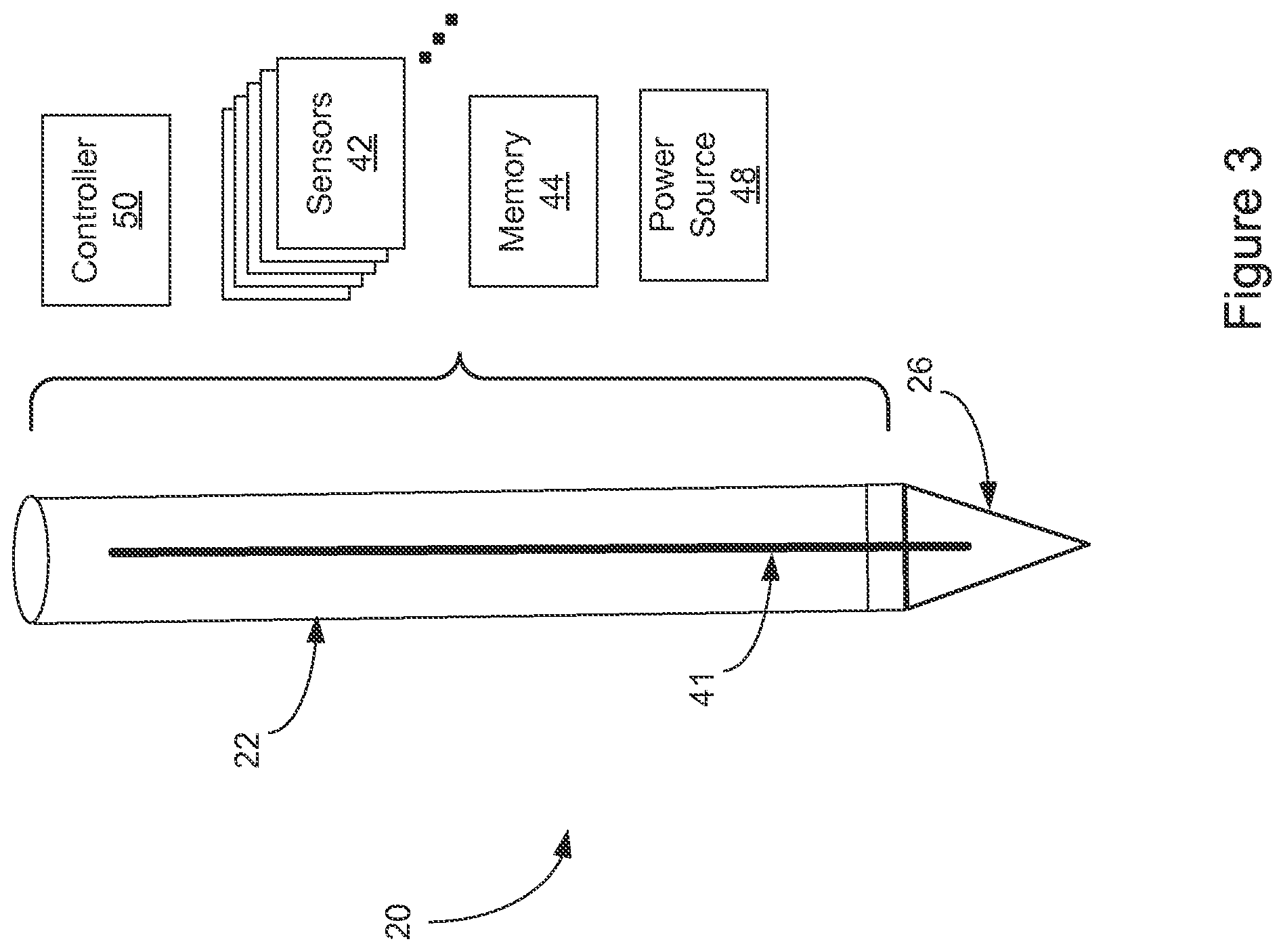 Patent US11782534 Figure 3 – Touch-sensitive system with motion filtering