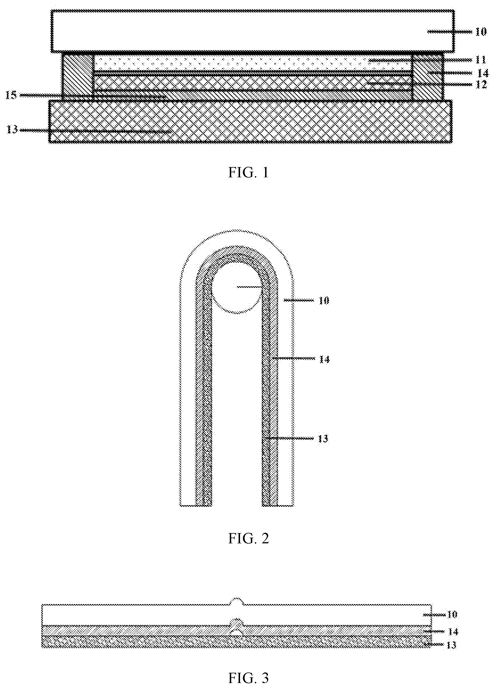 Patent US11782541 Figure 1 – Touch panel and display device