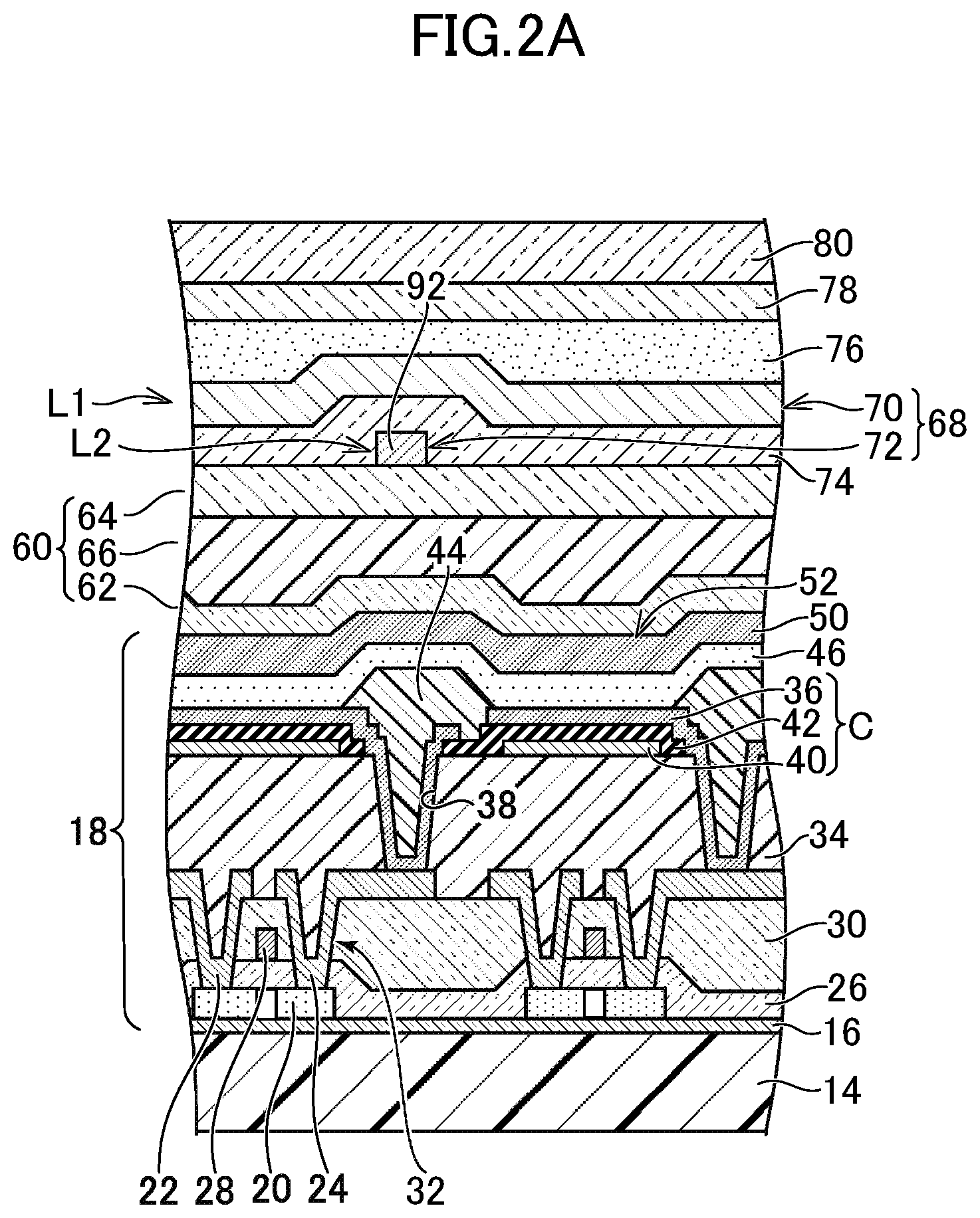 Patent US11782542 Figure 2 – Display device