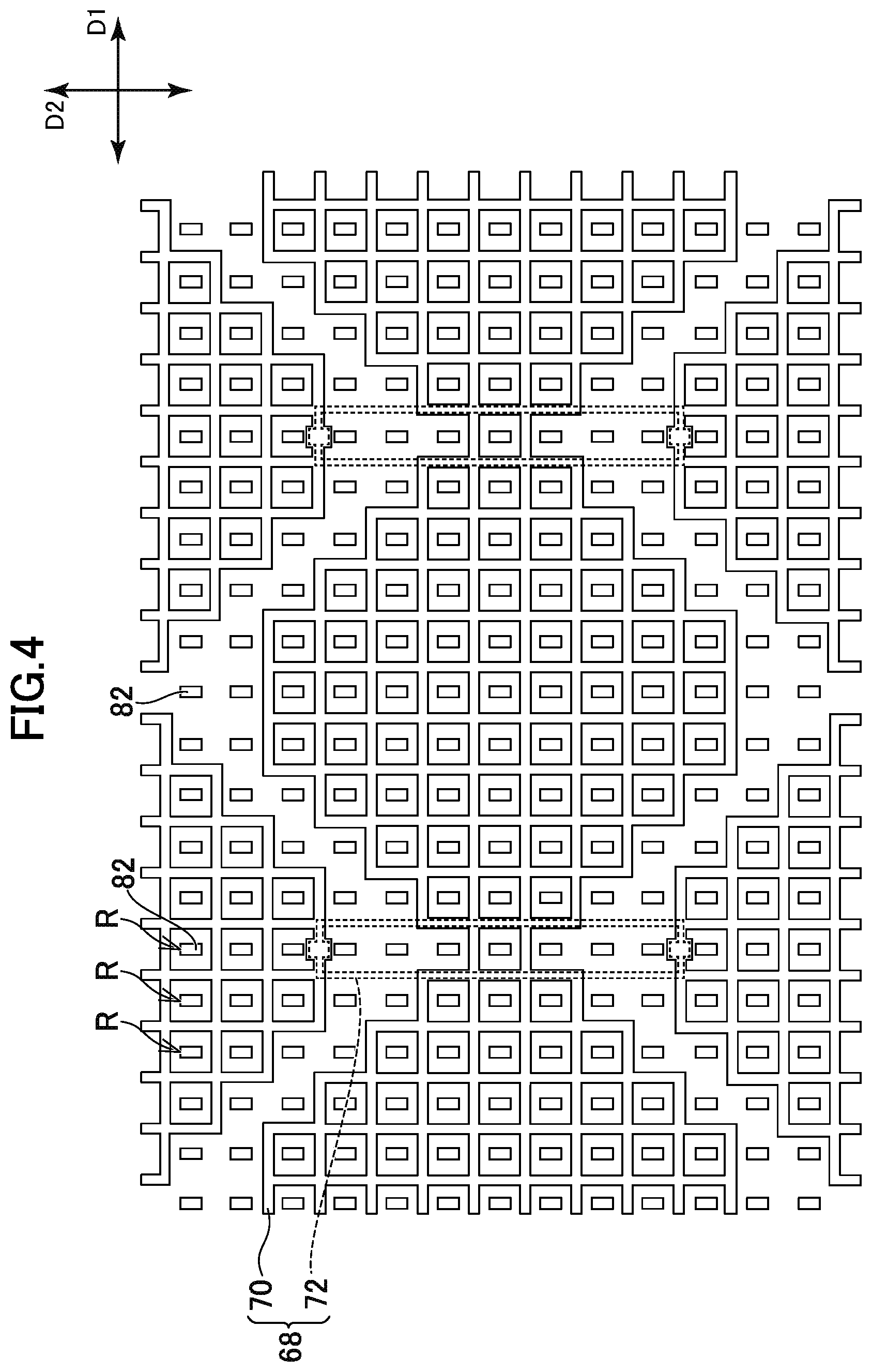 Patent US11782542 Figure 5 – Display device