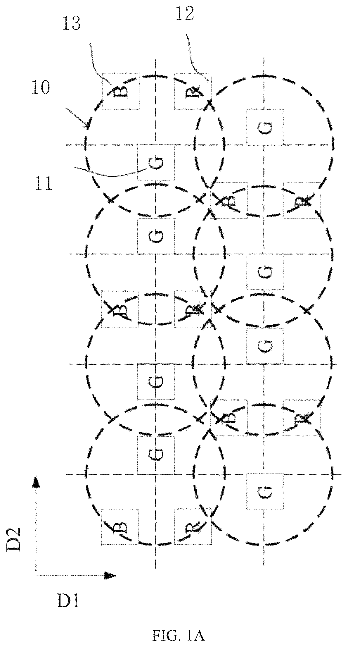 Patent US11782543 — Touch display panel and electronic device — Figure 1