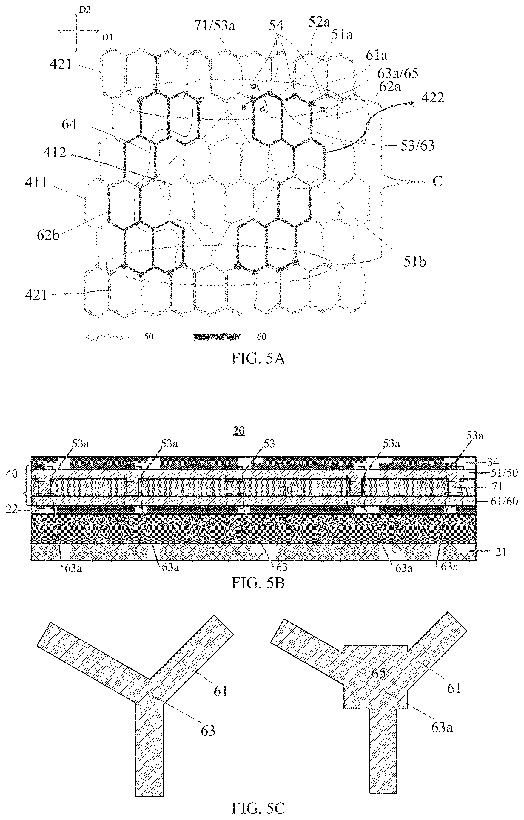 Patent US11782543 Figure 7 – Touch display panel and electronic device