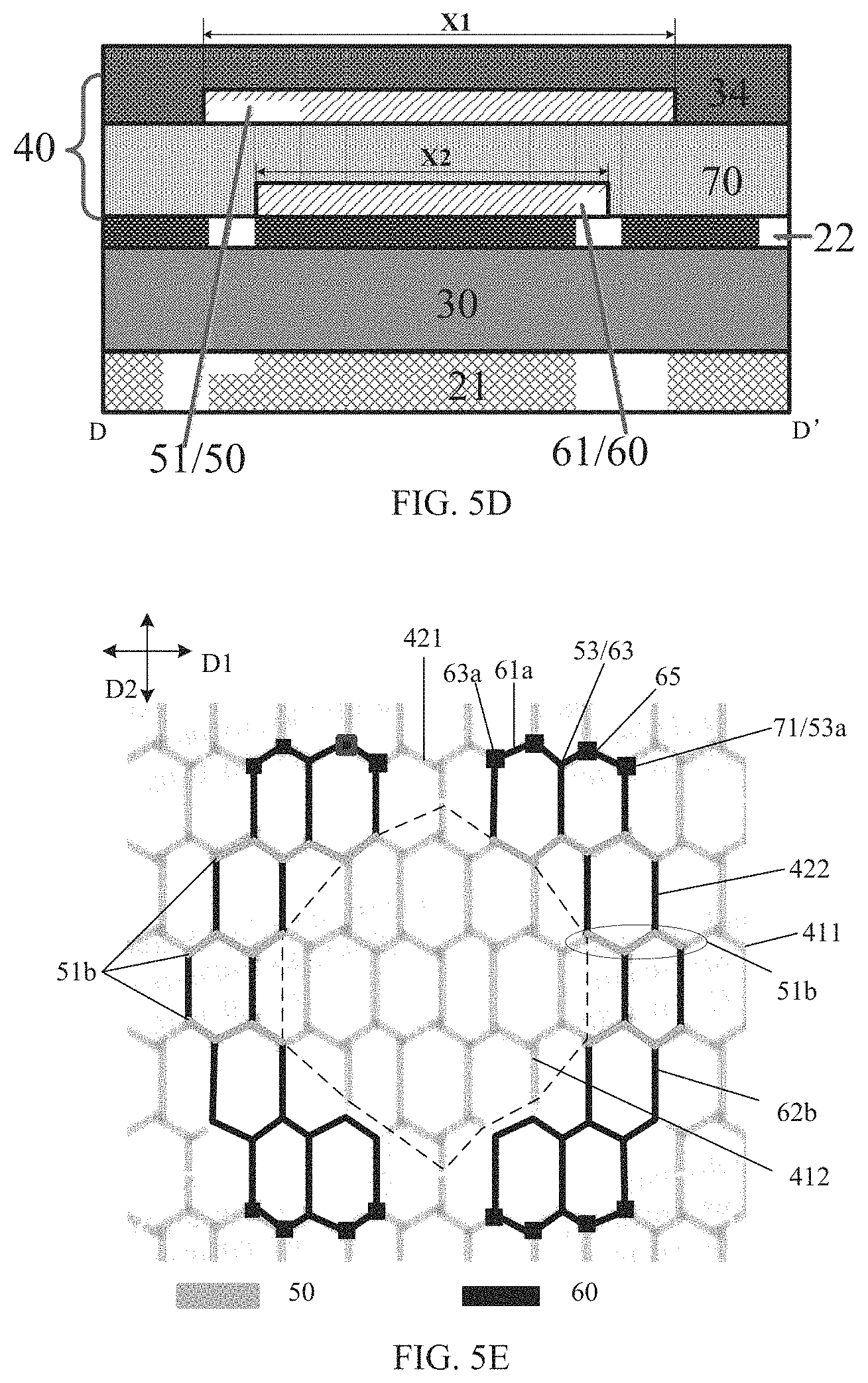 Patent US11782543 Figure 8 – Touch display panel and electronic device