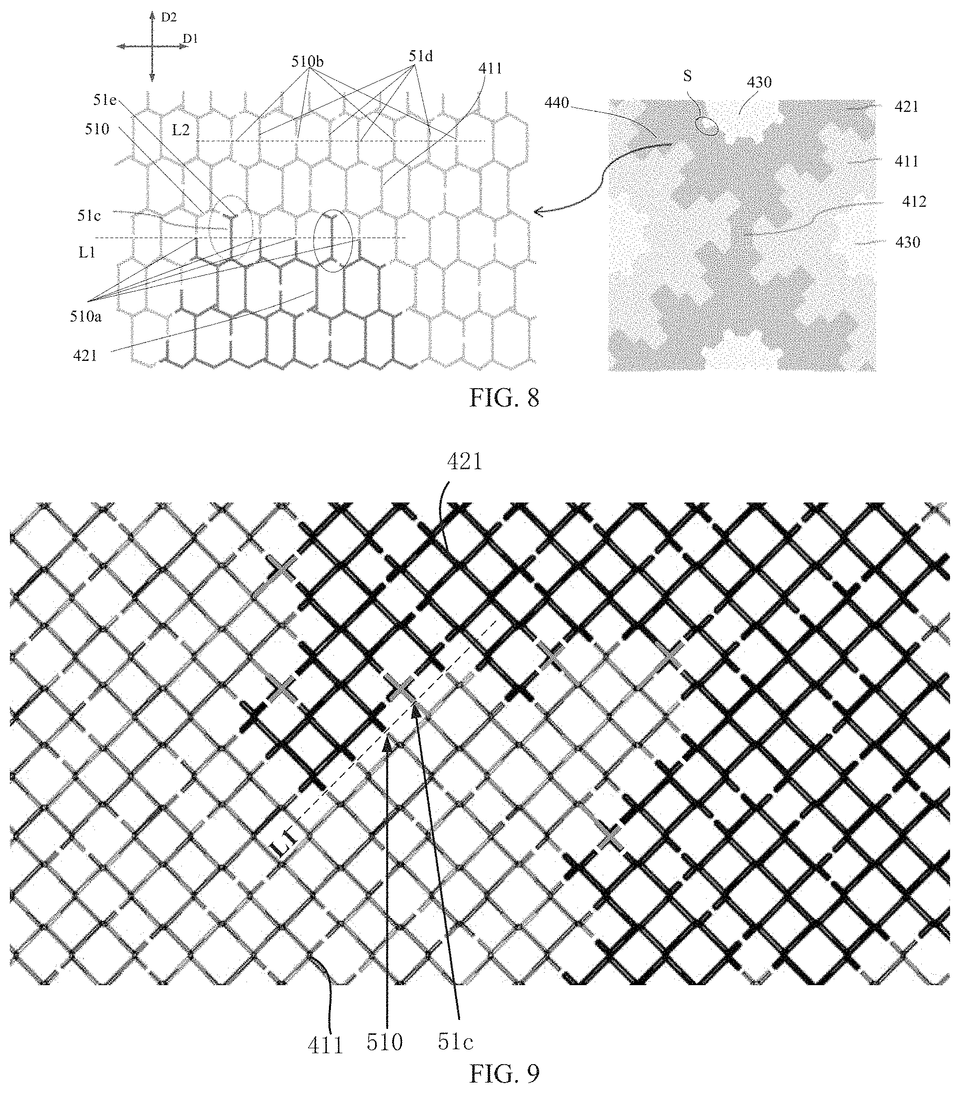 Patent US11782543 Figure 11 – Touch display panel and electronic device