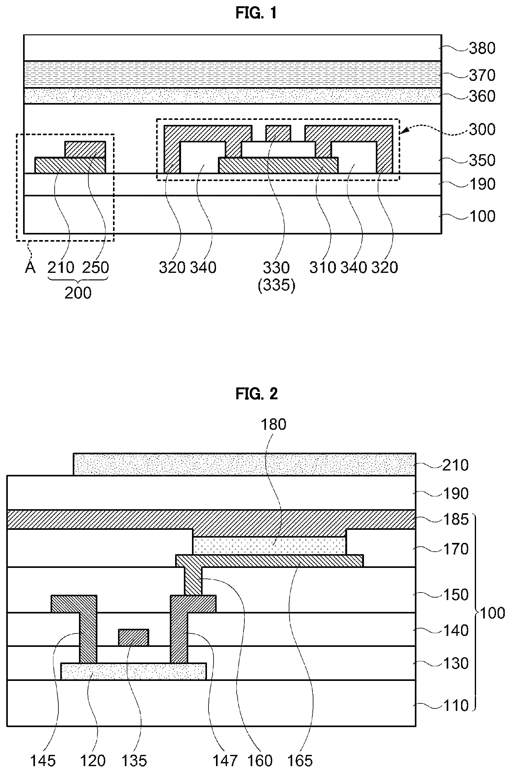 Patent US11782544 Figure 1 – Image display device with touch sensor and antenna electrode at the same level