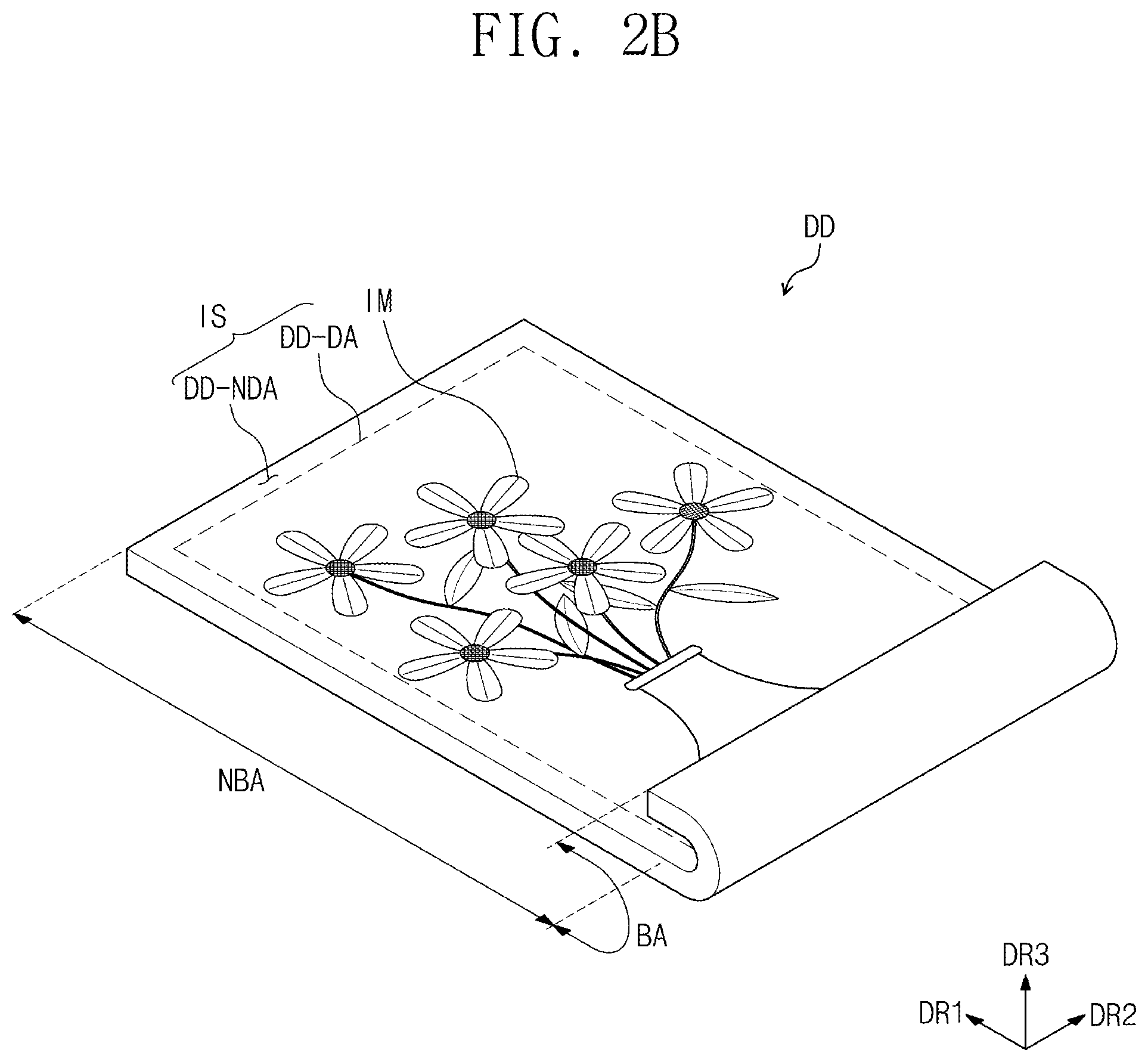 Patent US11782545 Figure 4 – Foldable display device
