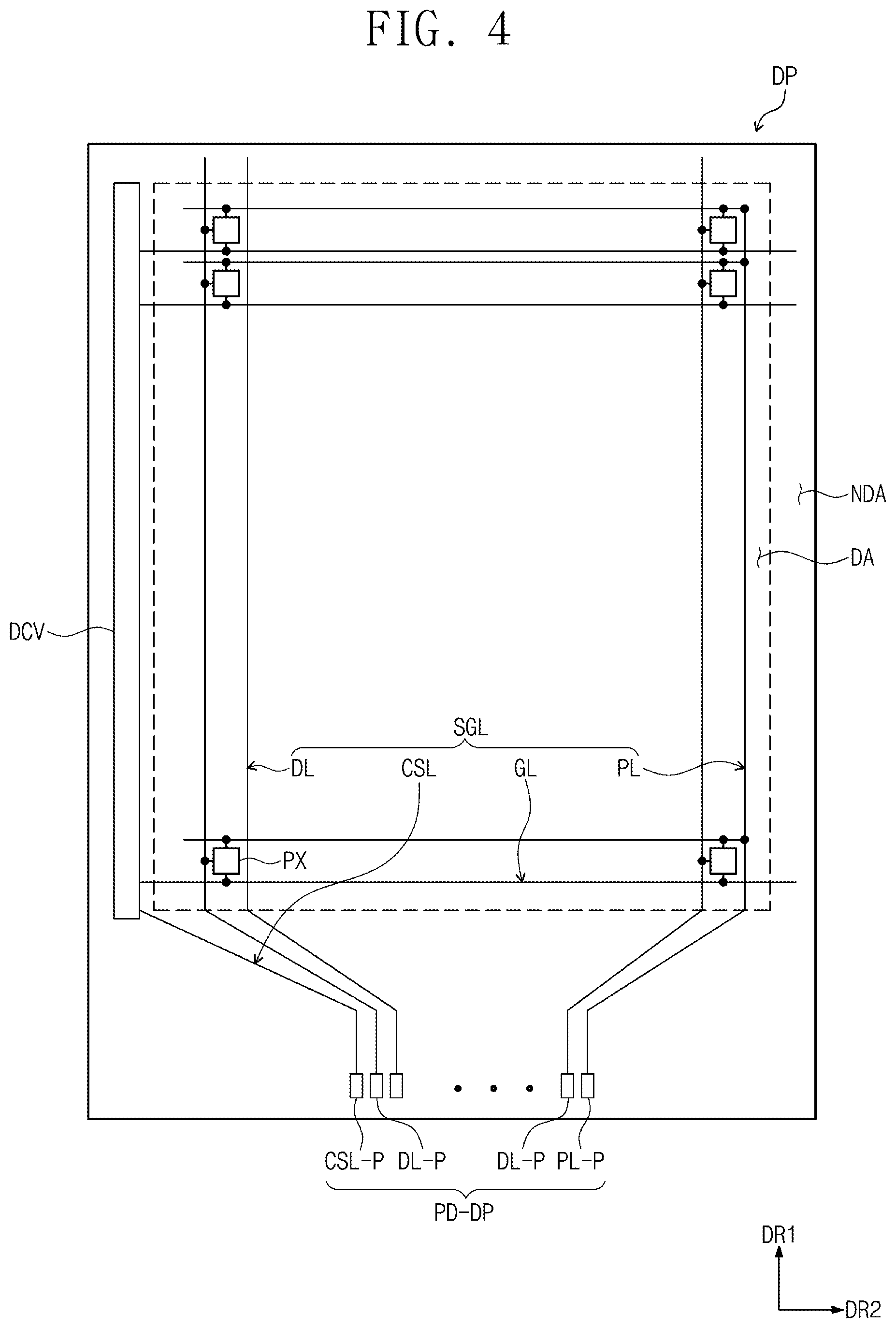 Patent US11782545 Figure 6 – Foldable display device