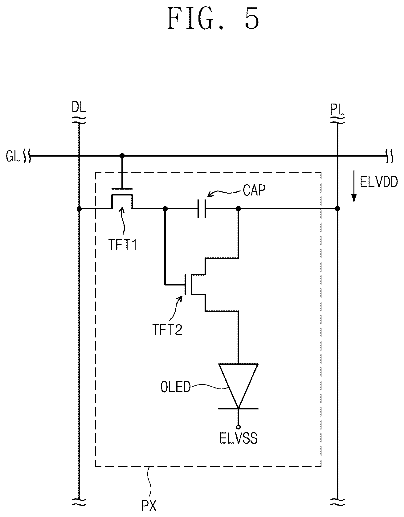 Patent US11782545 Figure 7 – Foldable display device