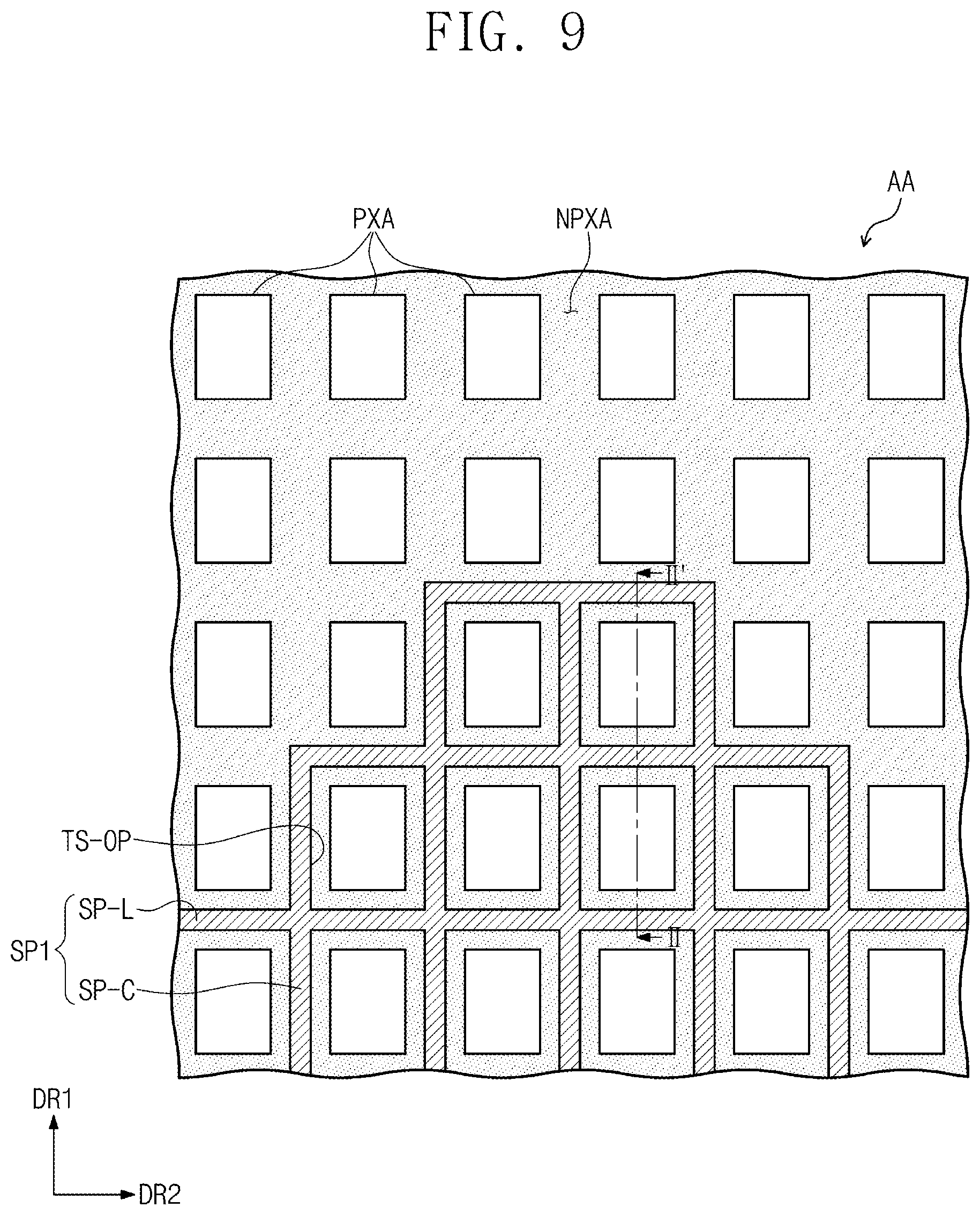 Patent US11782545 Figure 11 – Foldable display device