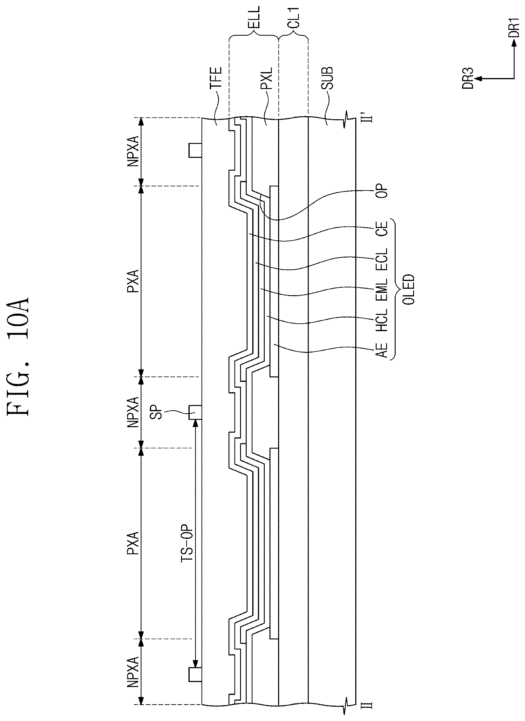 Patent US11782545 Figure 12 – Foldable display device
