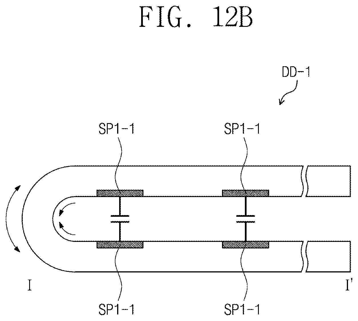 Patent US11782545 Figure 17 – Foldable display device