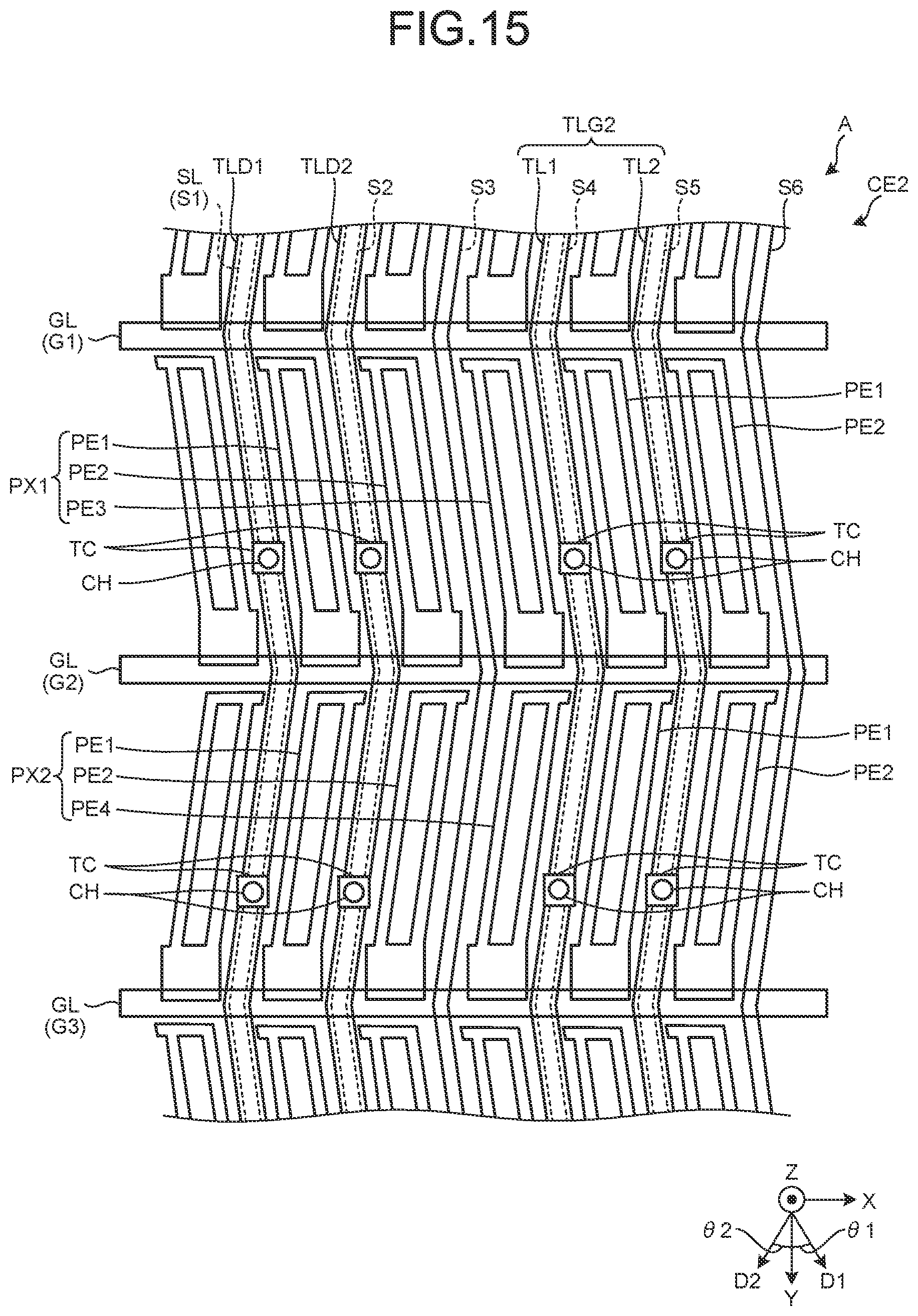 Patent US11782546 Figure 14 – Display device