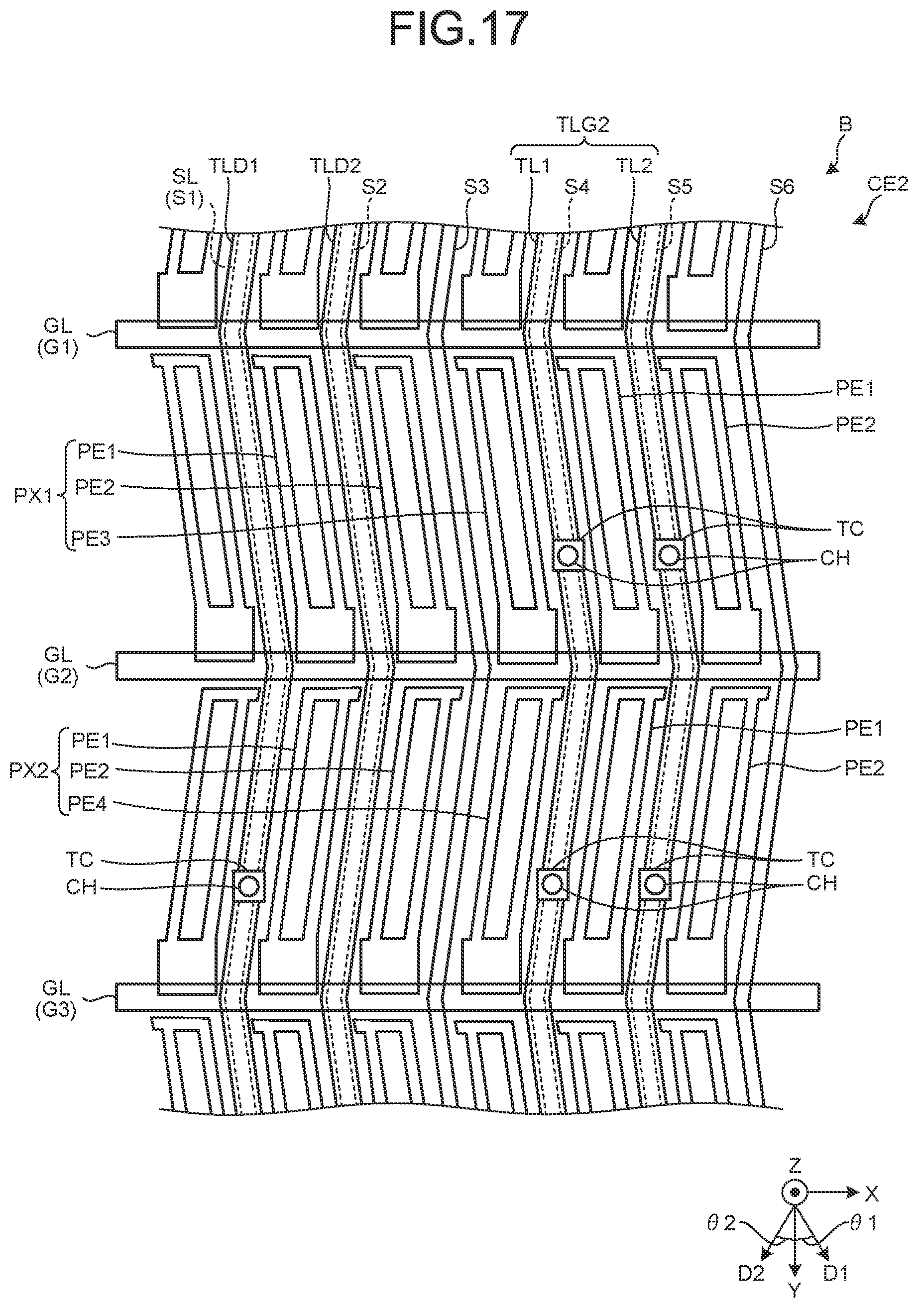 Patent US11782546 Figure 16 – Display device