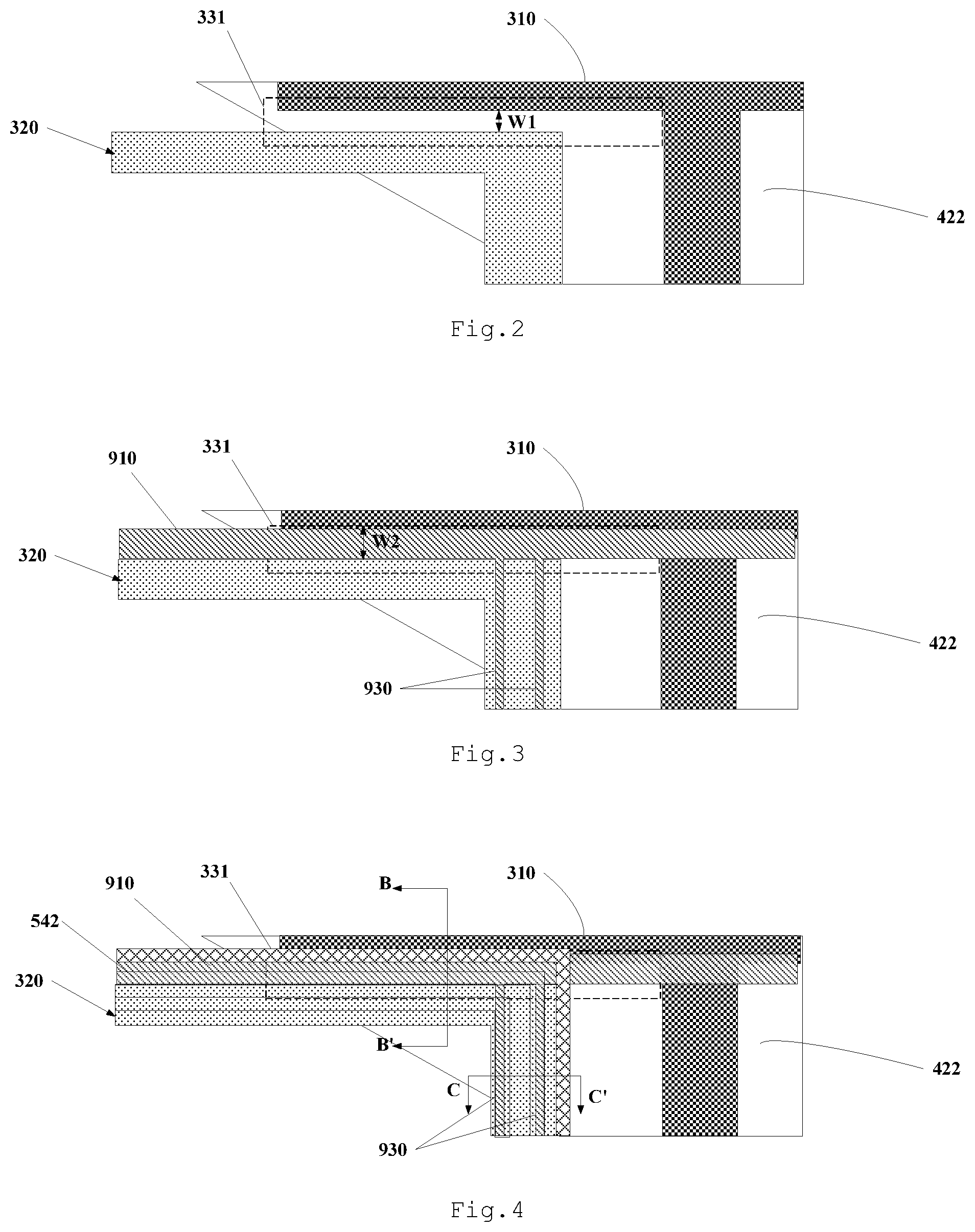 Patent US11782547 Figure 2 – Display substrate and manufacturing method therefor, and display device
