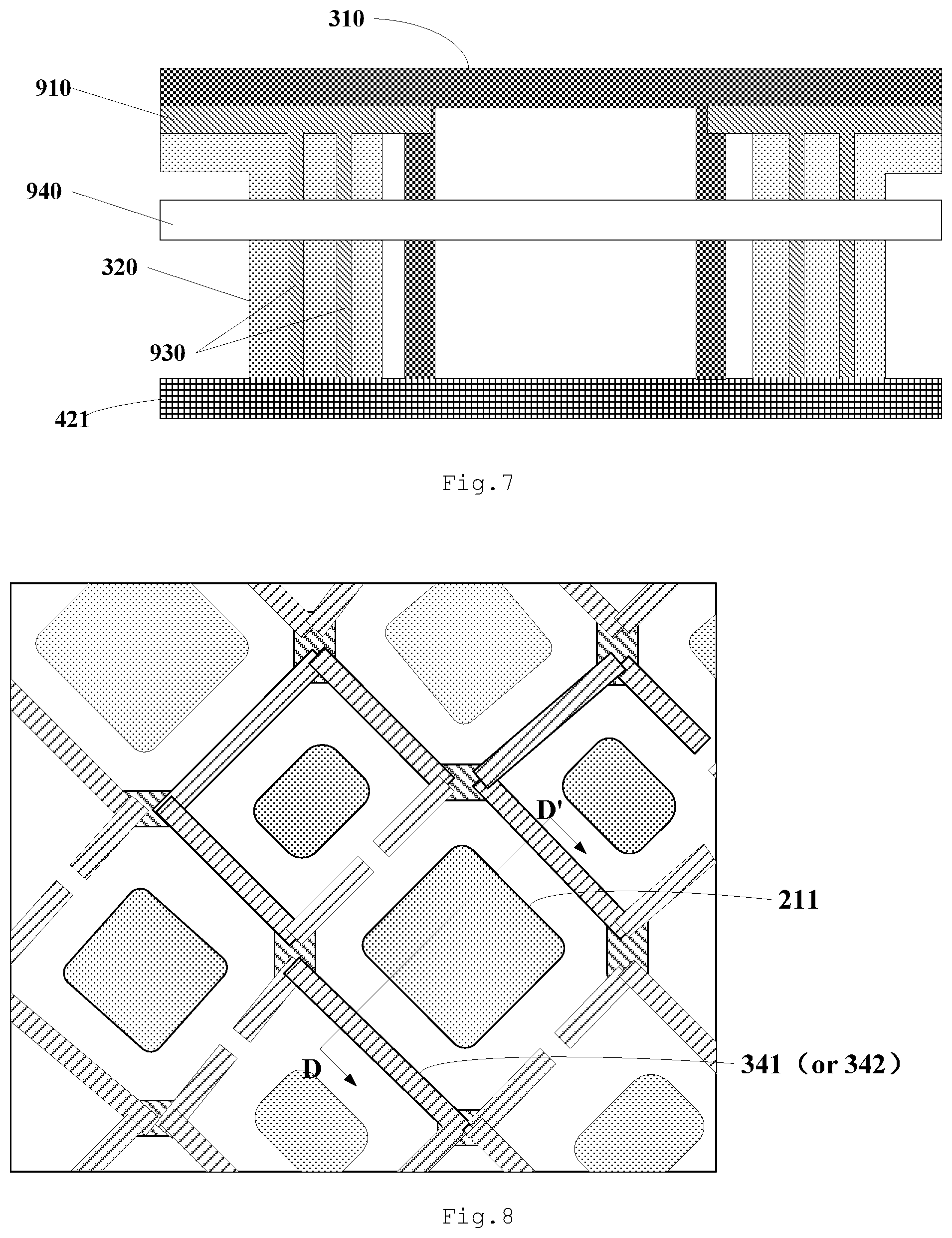 Patent US11782547 Figure 4 – Display substrate and manufacturing method therefor, and display device