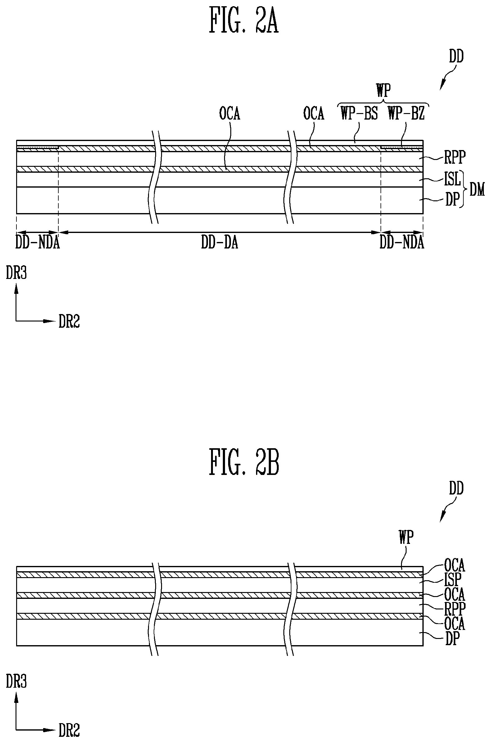 Patent US11782550 Figure 2 – Input sensing unit and display device including the same