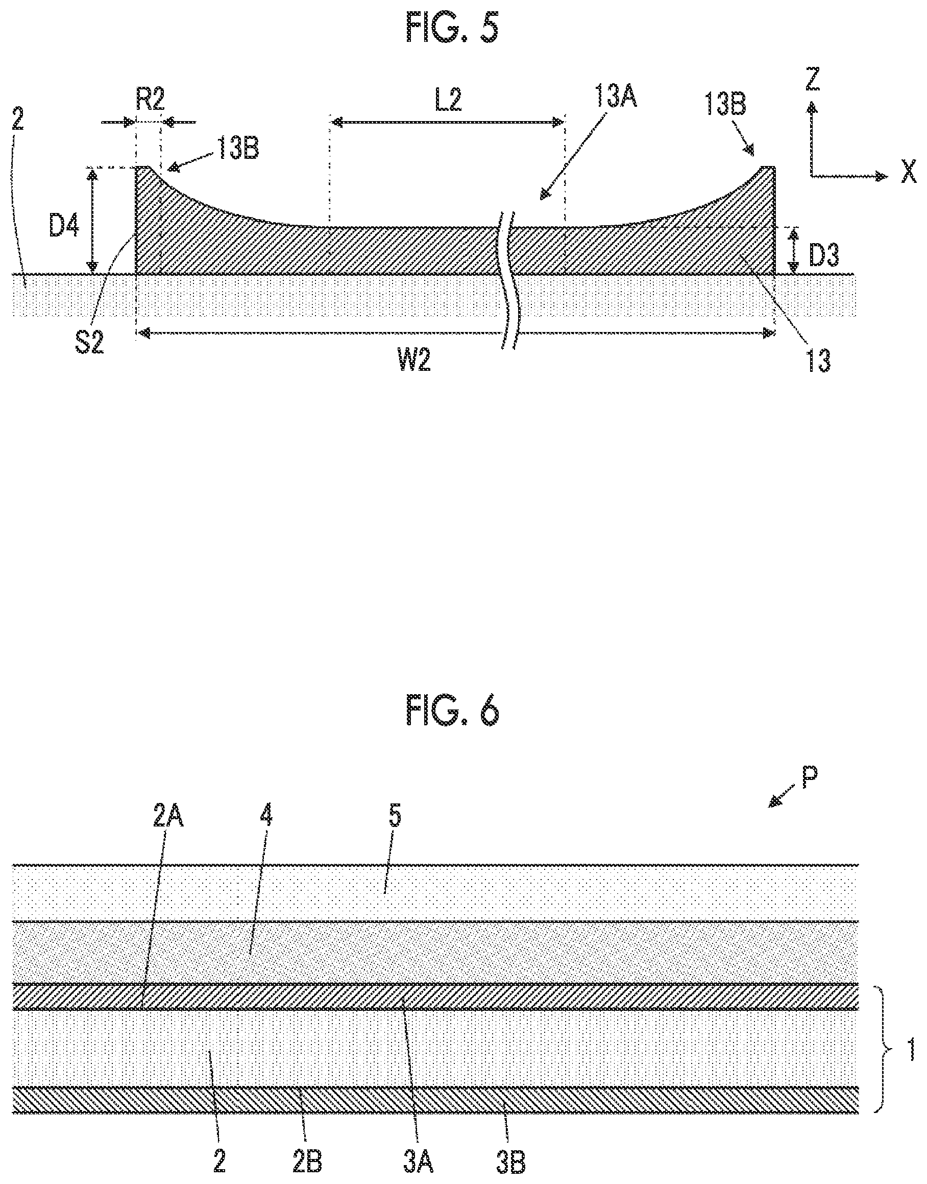 Patent US11782551 Figure 3 – Conductive member for touch panel and touch panel