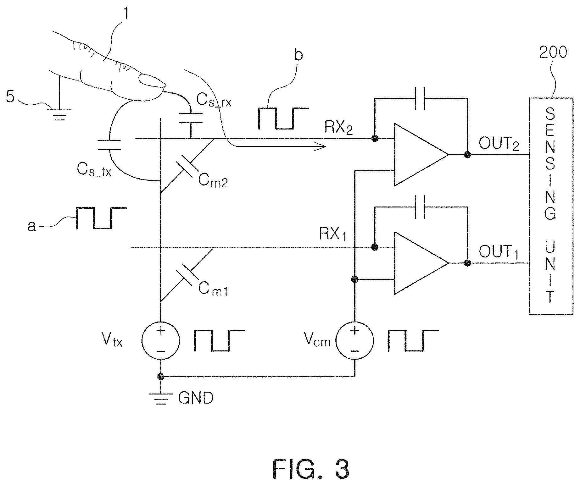 Patent US11782552 Figure 2 – Capacitive touch panel and method of driving capacitive touch panel