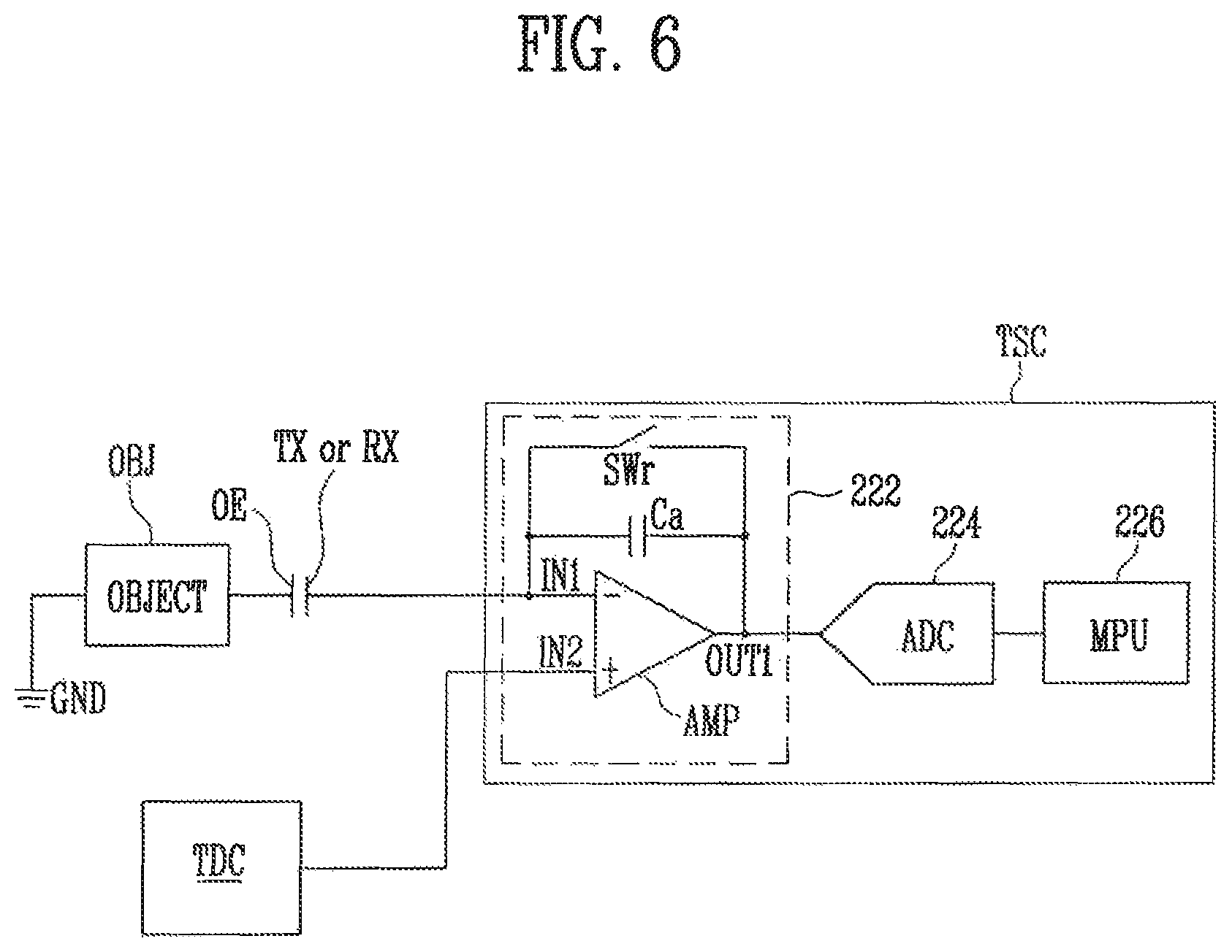 Patent US11782553 Figure 6 – Display device having different modes for transmitting a sensing signal in an area and a driving method thereof