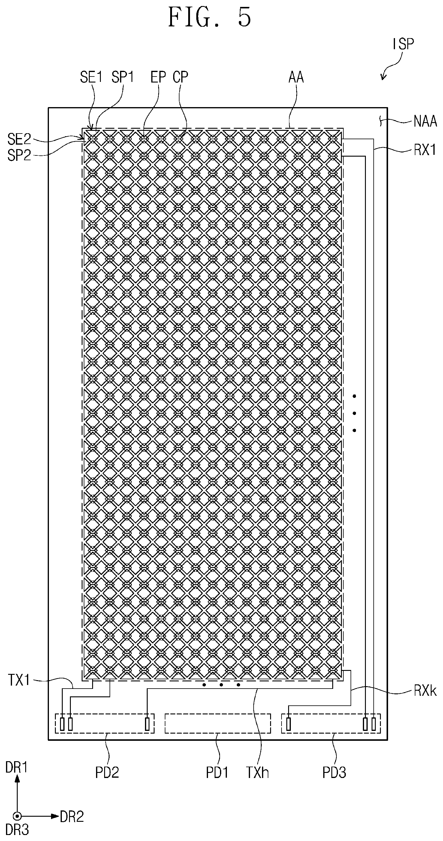 Patent US11782555 Figure 4 – Driving method of display device