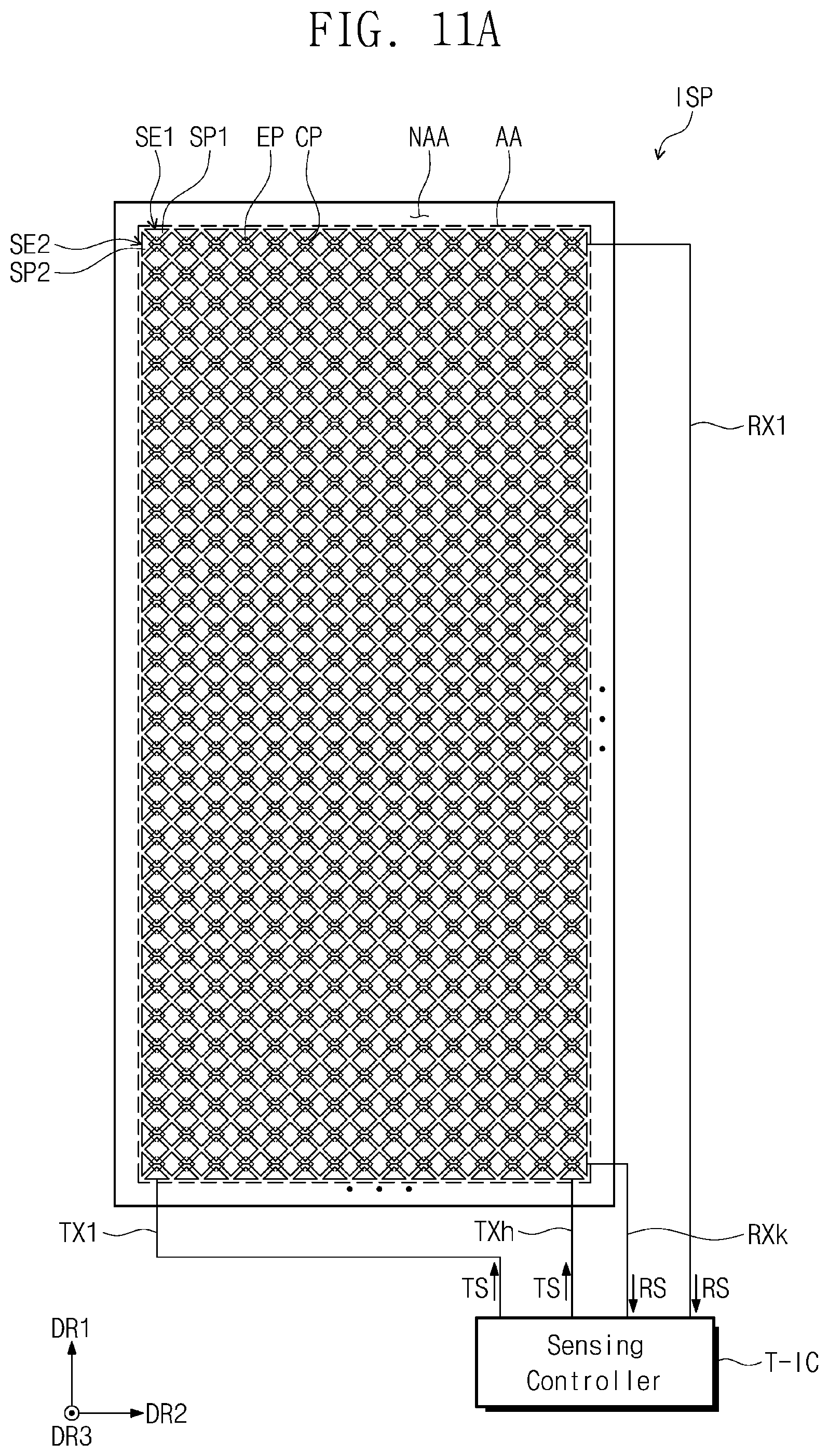 Patent US11782555 Figure 10 – Driving method of display device