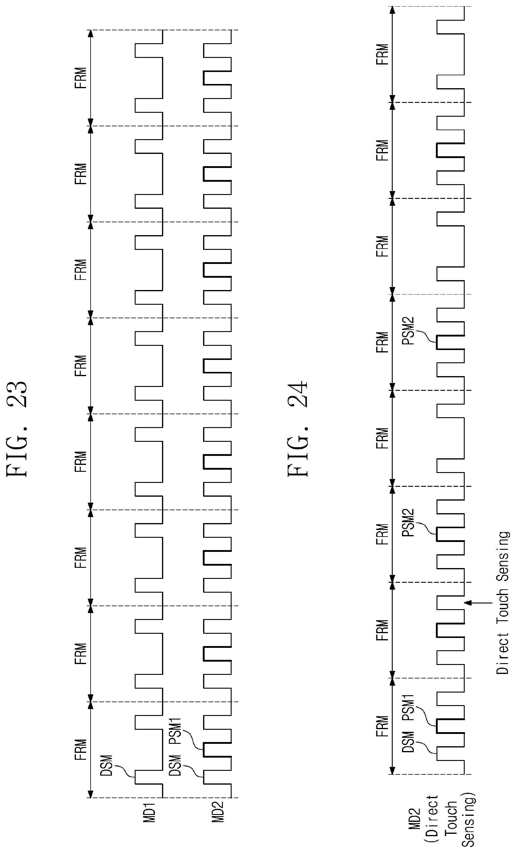 Patent US11782555 Figure 19 – Driving method of display device
