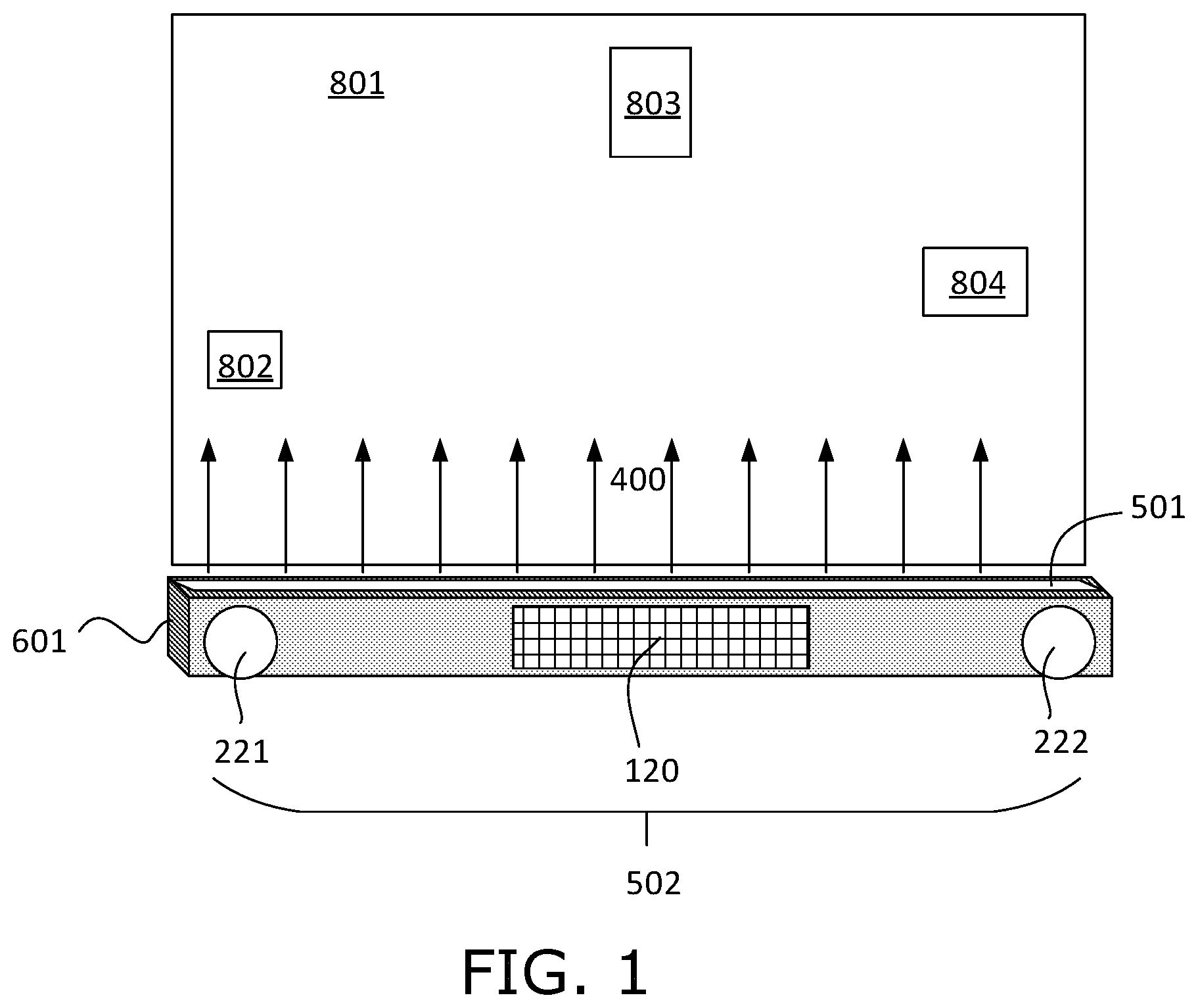 Patent US11782557 Figure 1 – User interface