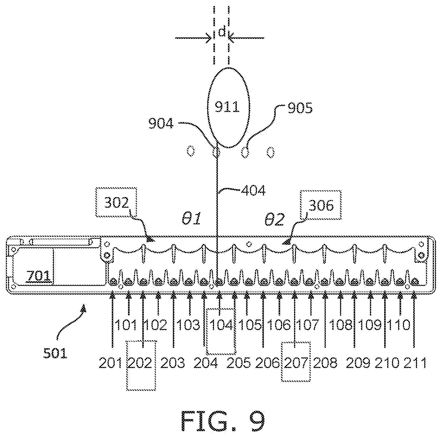 Patent US11782557 Figure 9 – User interface