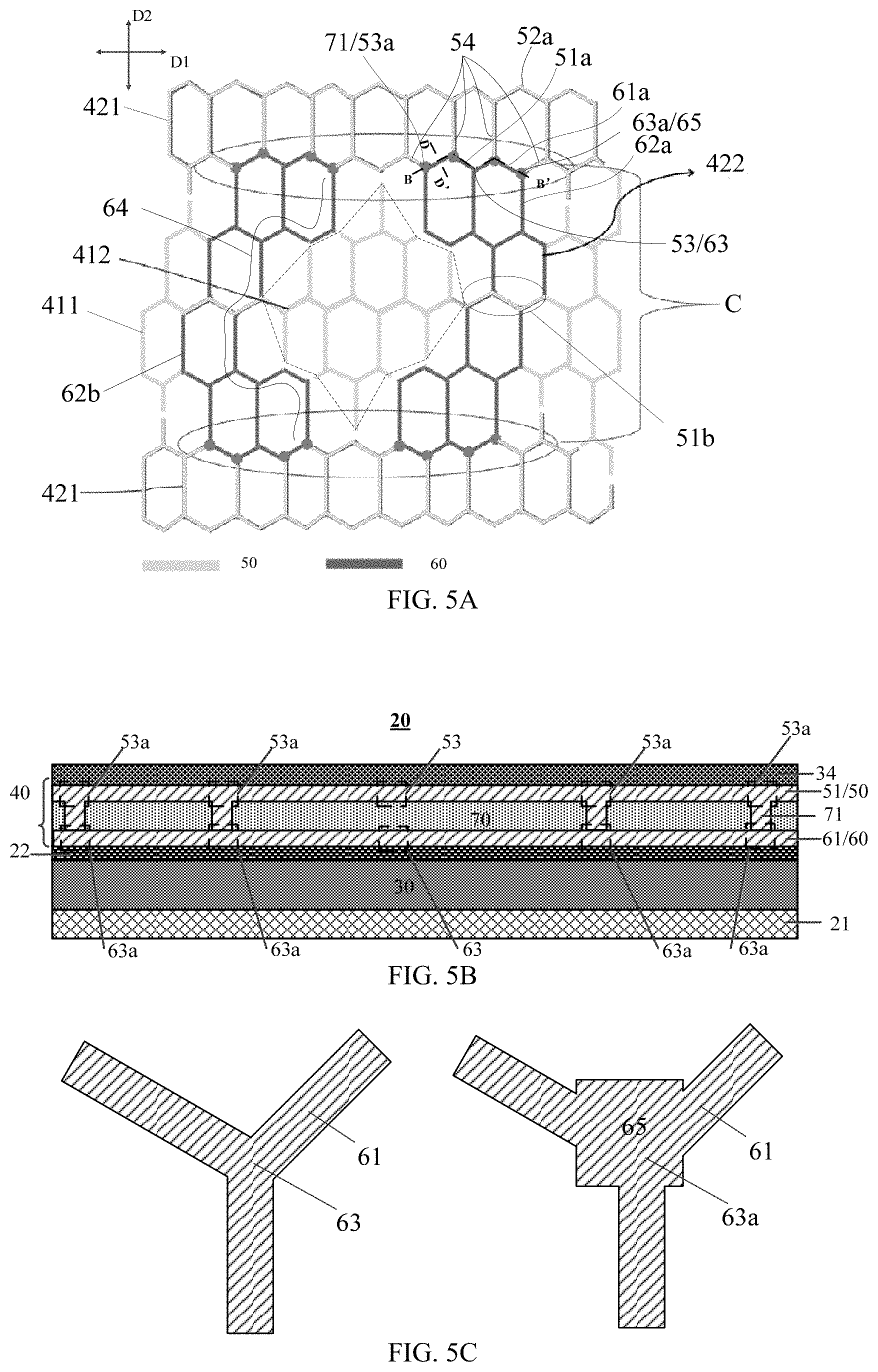 Patent US11782558 Figure 7 – Touch structure, touch display panel and electronic device